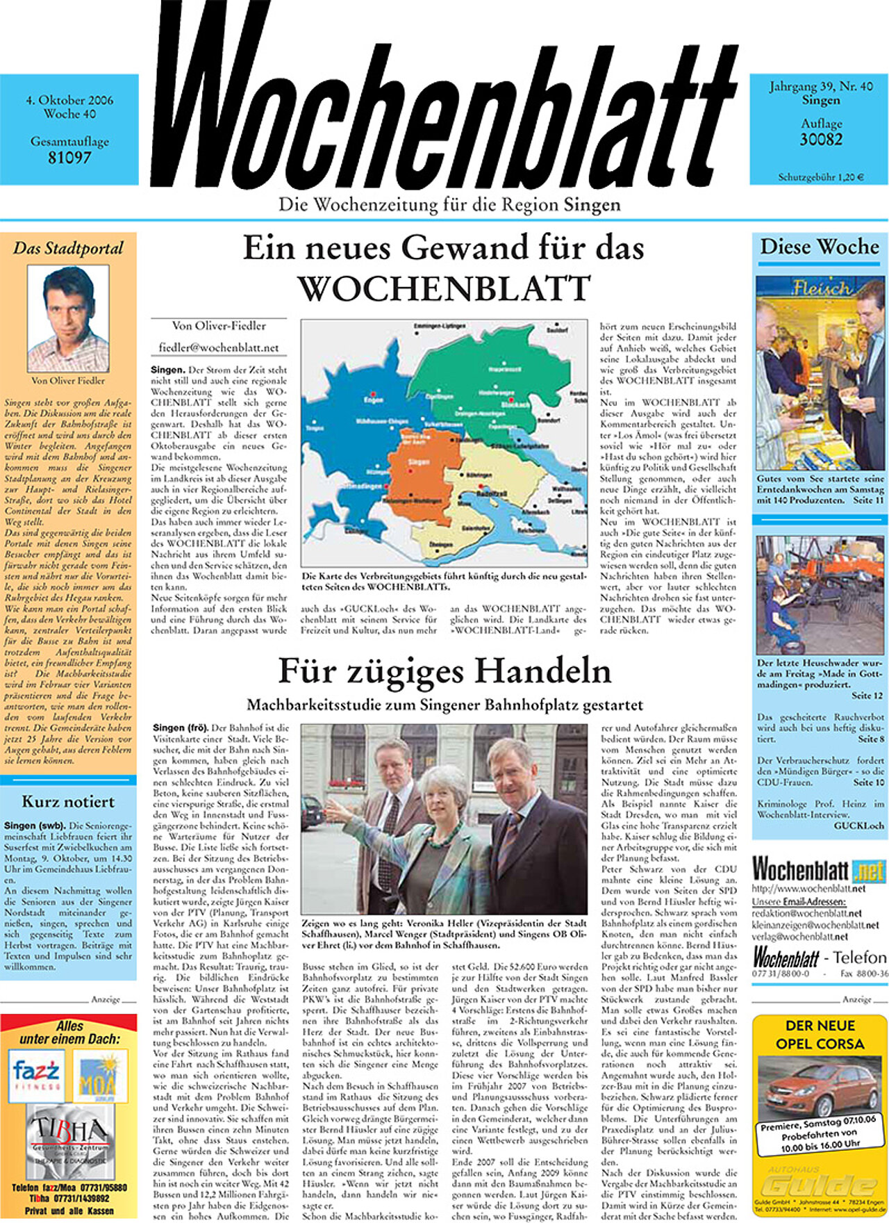Ausgabe 40 vom 04. Oktober 2006