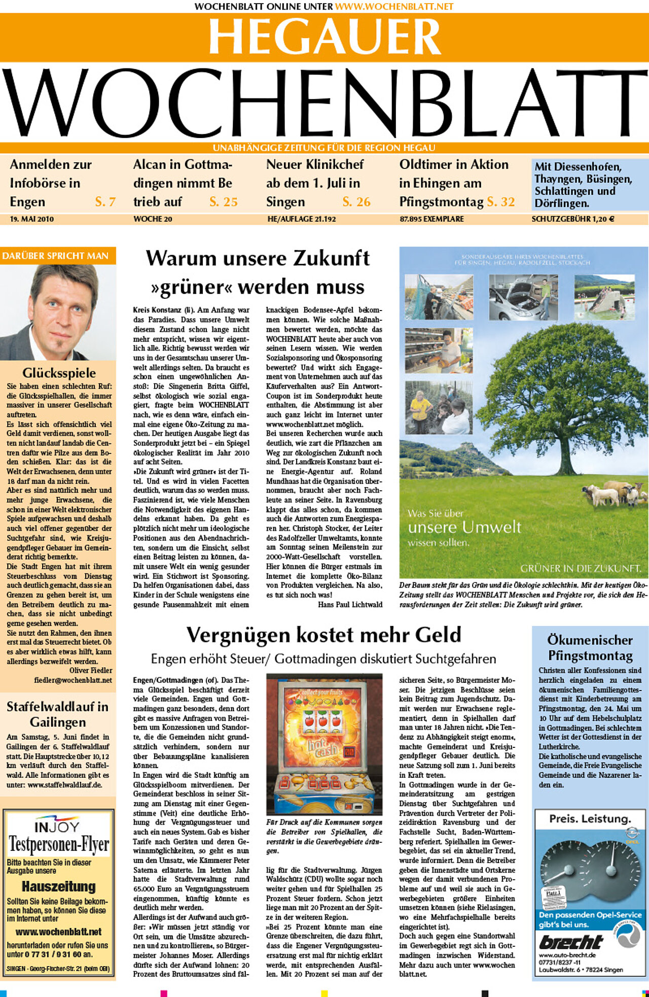 Ausgabe 20 vom 19. Mai 2010