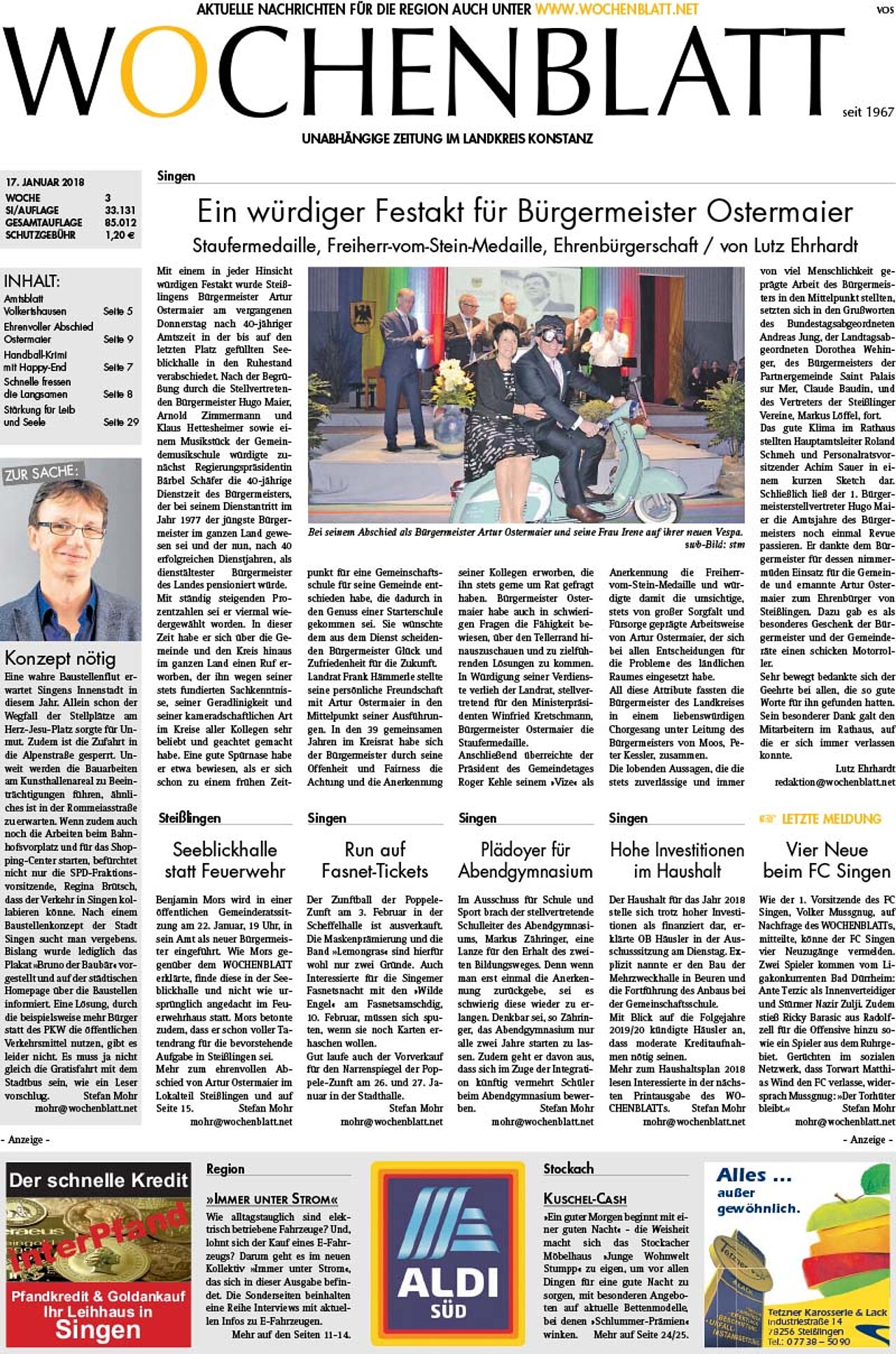 Ausgabe 03 vom 17. Januar 2018