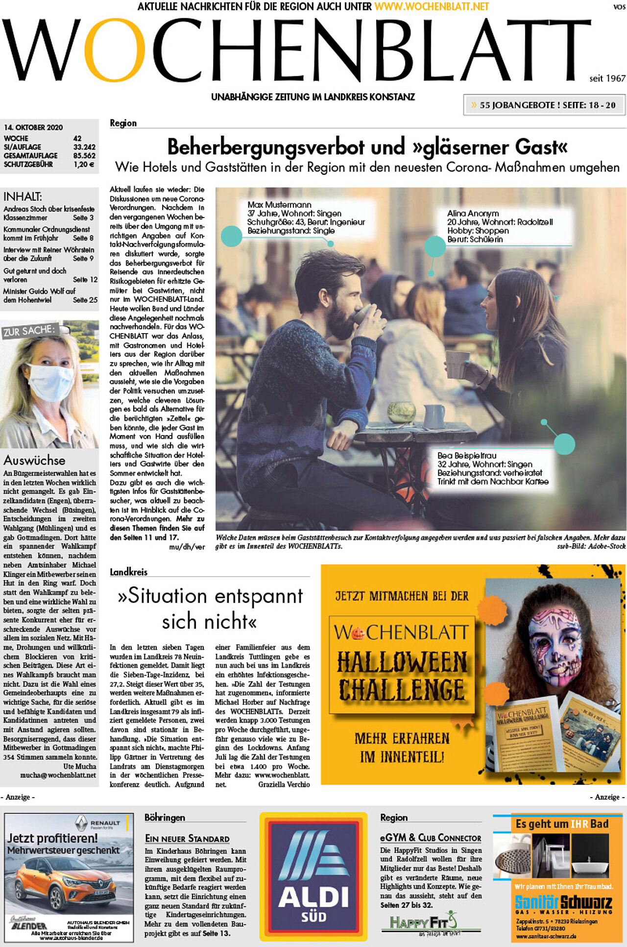 Ausgabe 42 vom 14. Oktober 2020