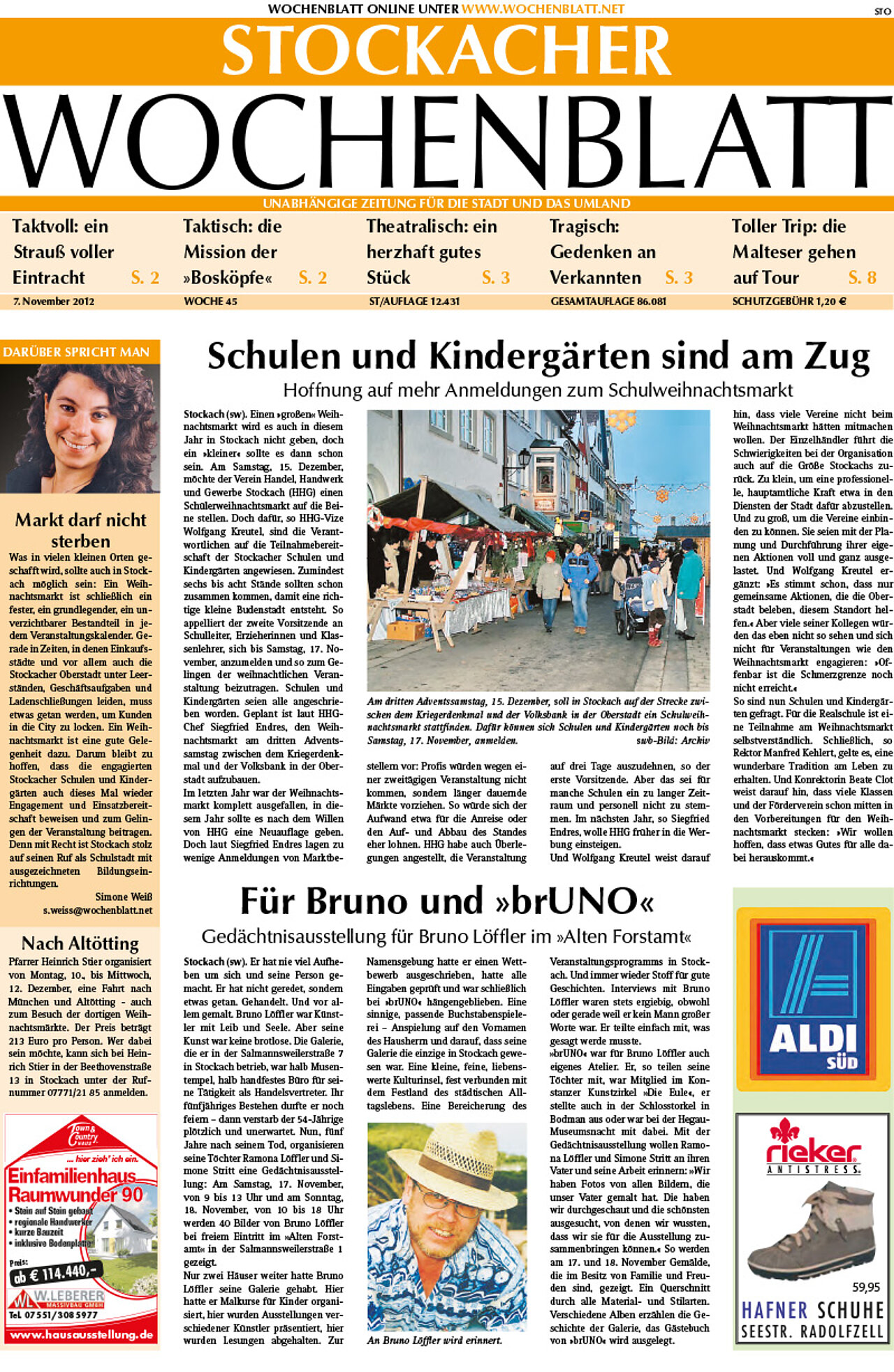 Ausgabe 45 vom 07. November 2012