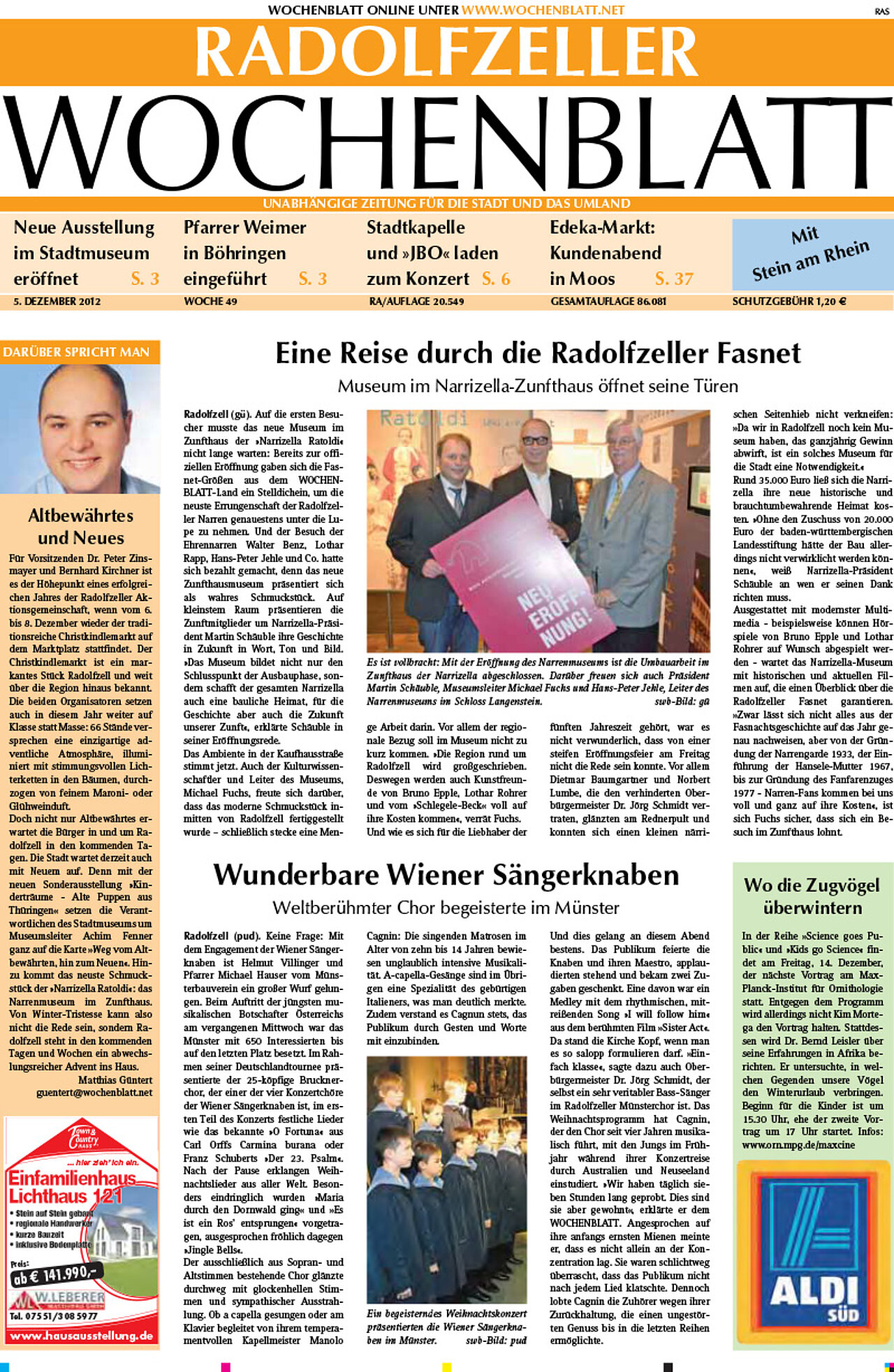 Ausgabe 49 vom 05. Dezember 2012