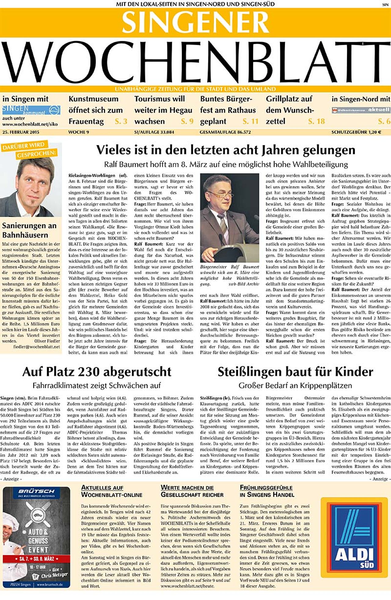 Ausgabe 09 vom 25. Februar 2015