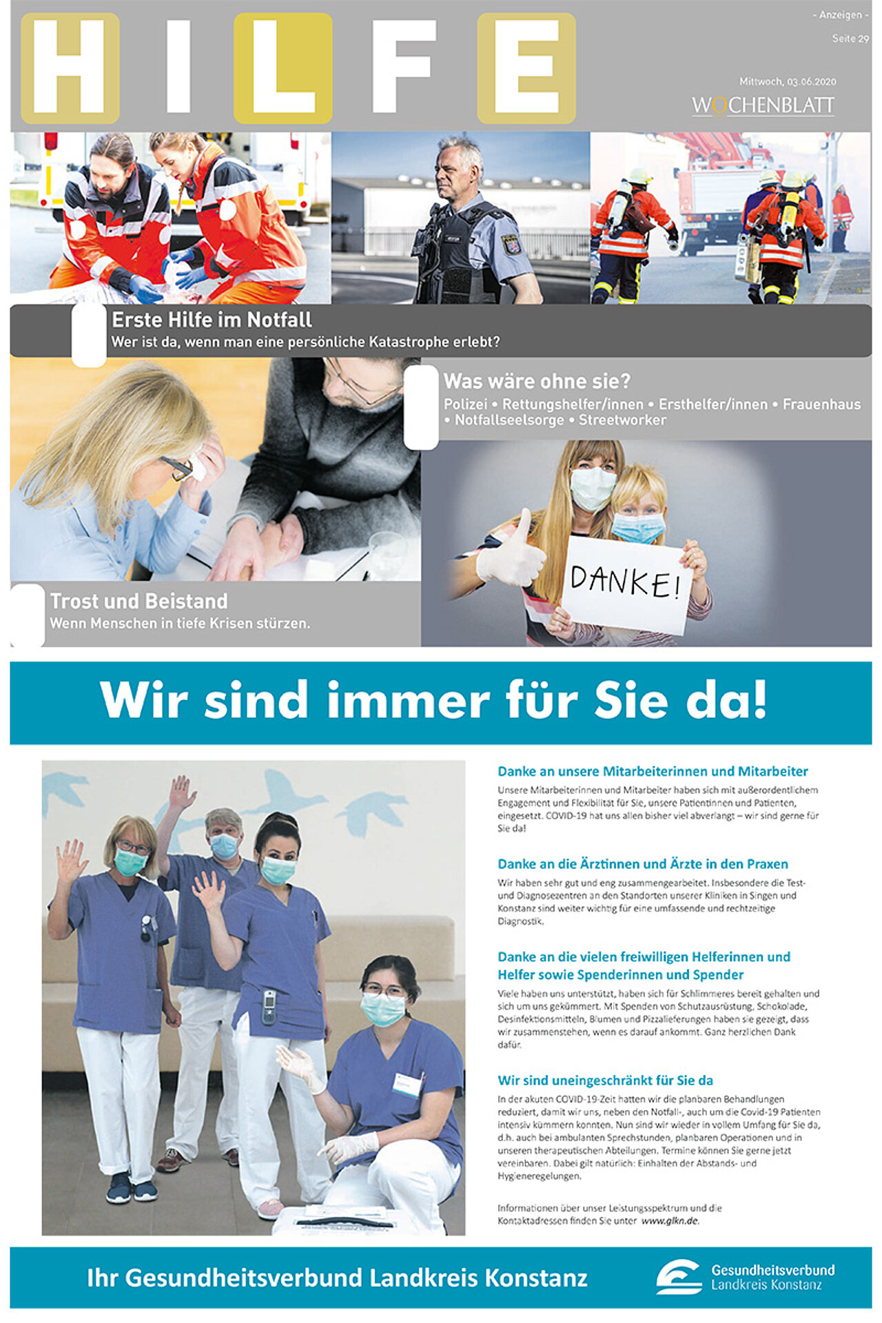 Sonderausgabe vom 3. Juni