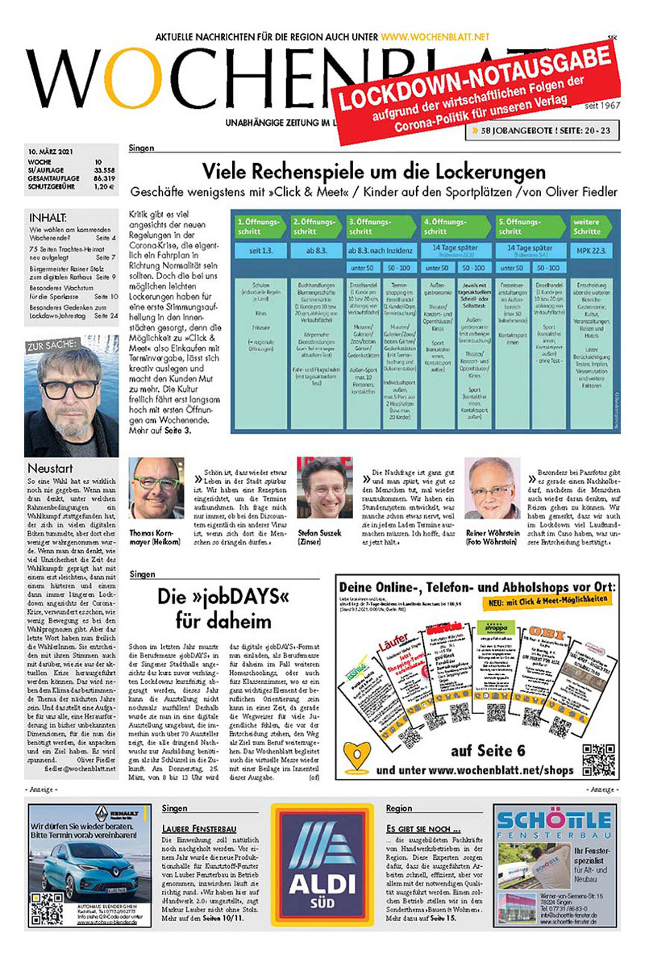 Ausgabe 10 vom 10. März 2021
