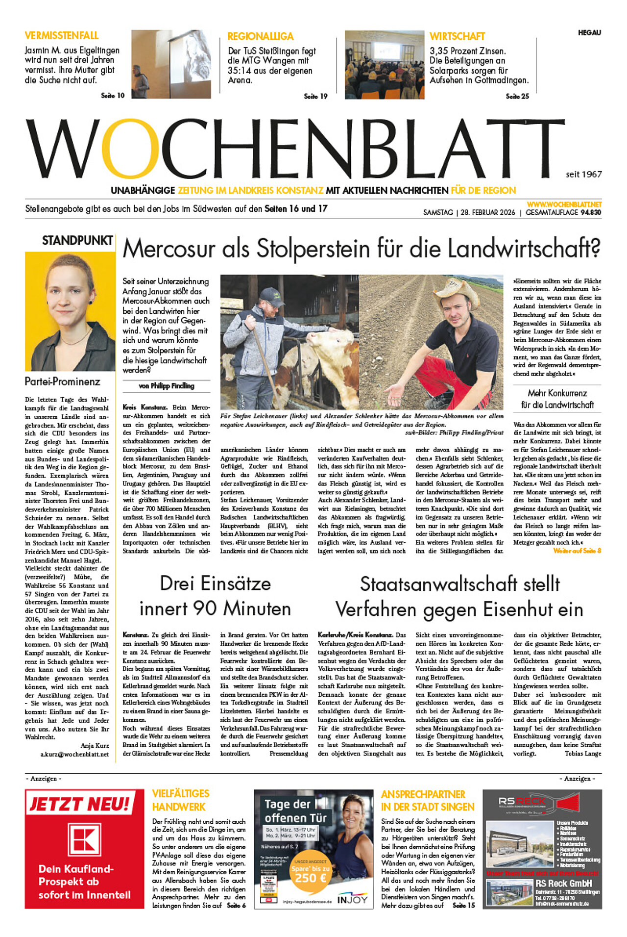 Ausgabe 9 vom 28. Februar 2026