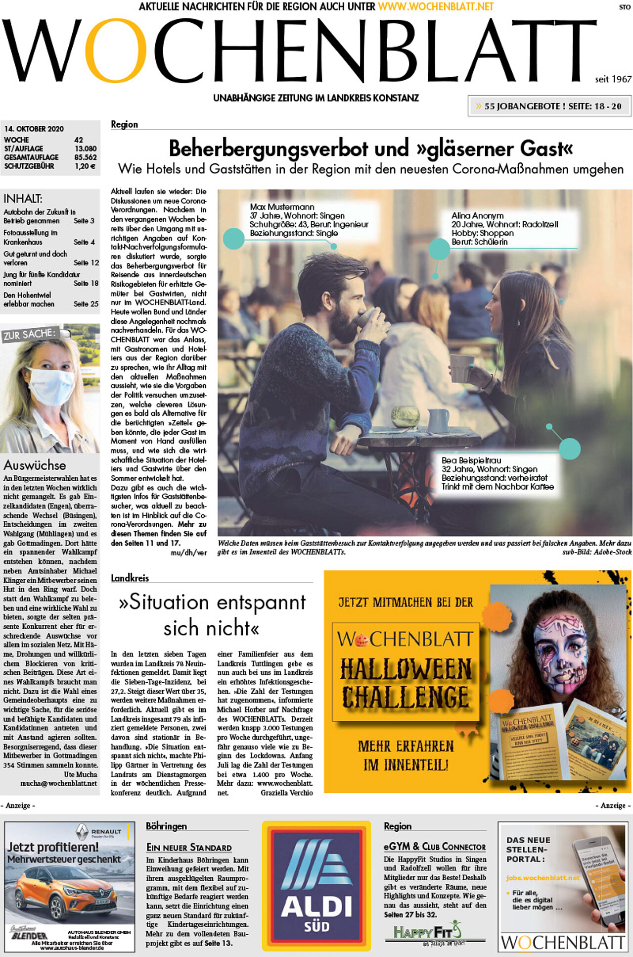 Ausgabe 42 vom 14. Oktober 2020