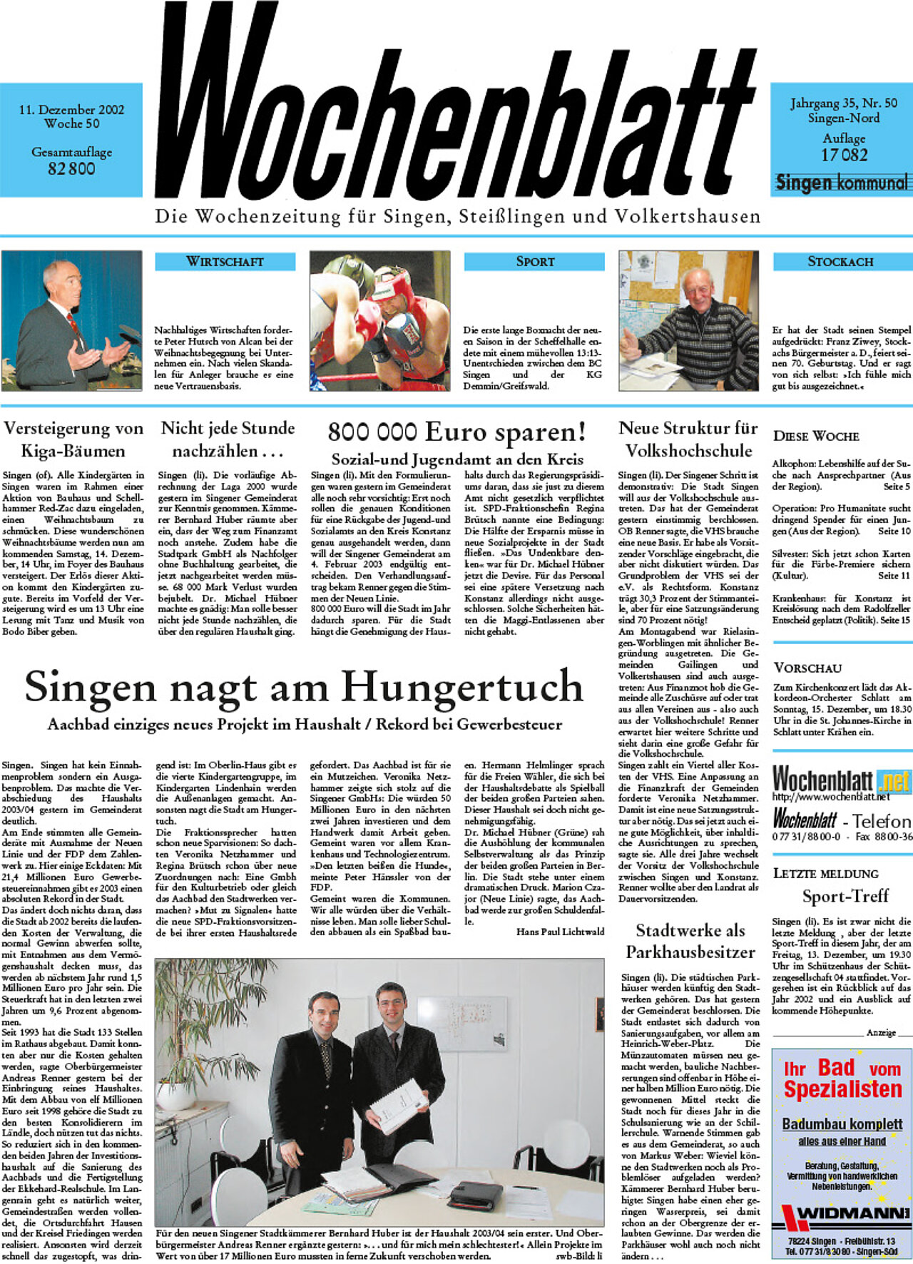 Ausgabe 50 vom 11. Dezember 2002