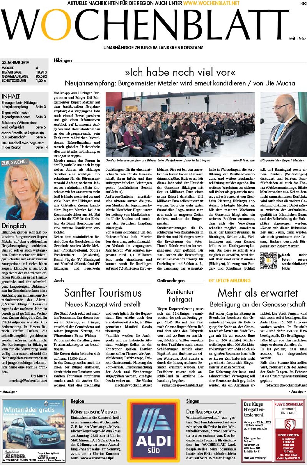 Ausgabe 04 vom 23. Januar 2019