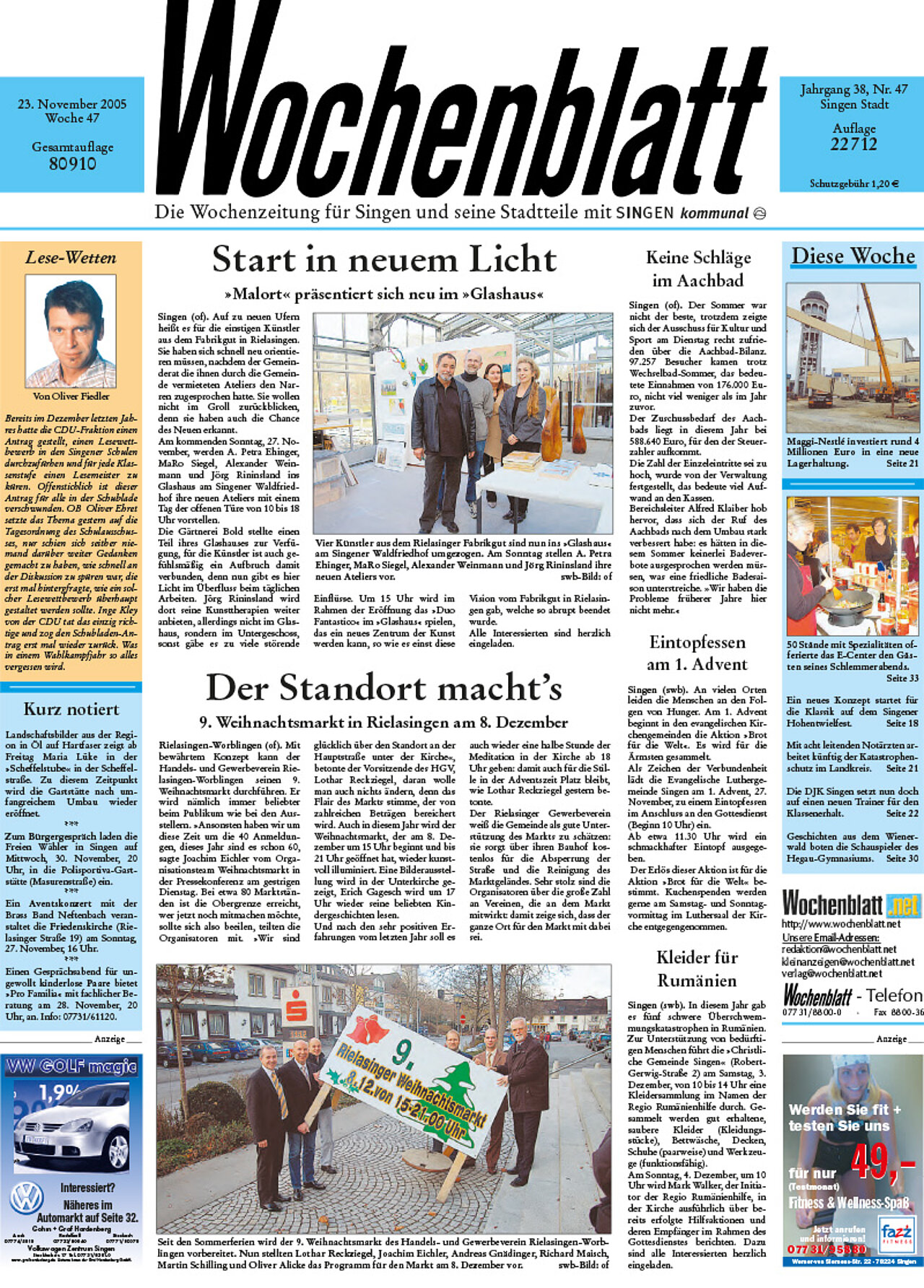 Ausgabe 47 vom 23. November 2005