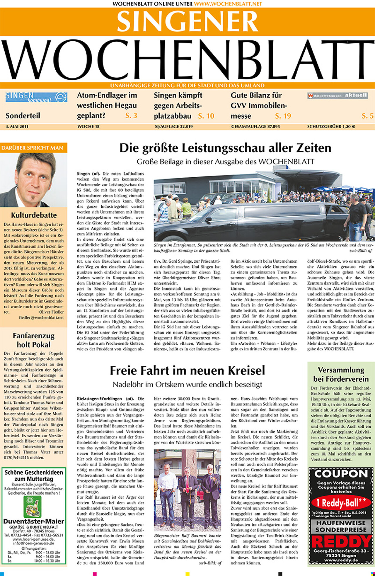Ausgabe 18 vom 04. Mai 2011