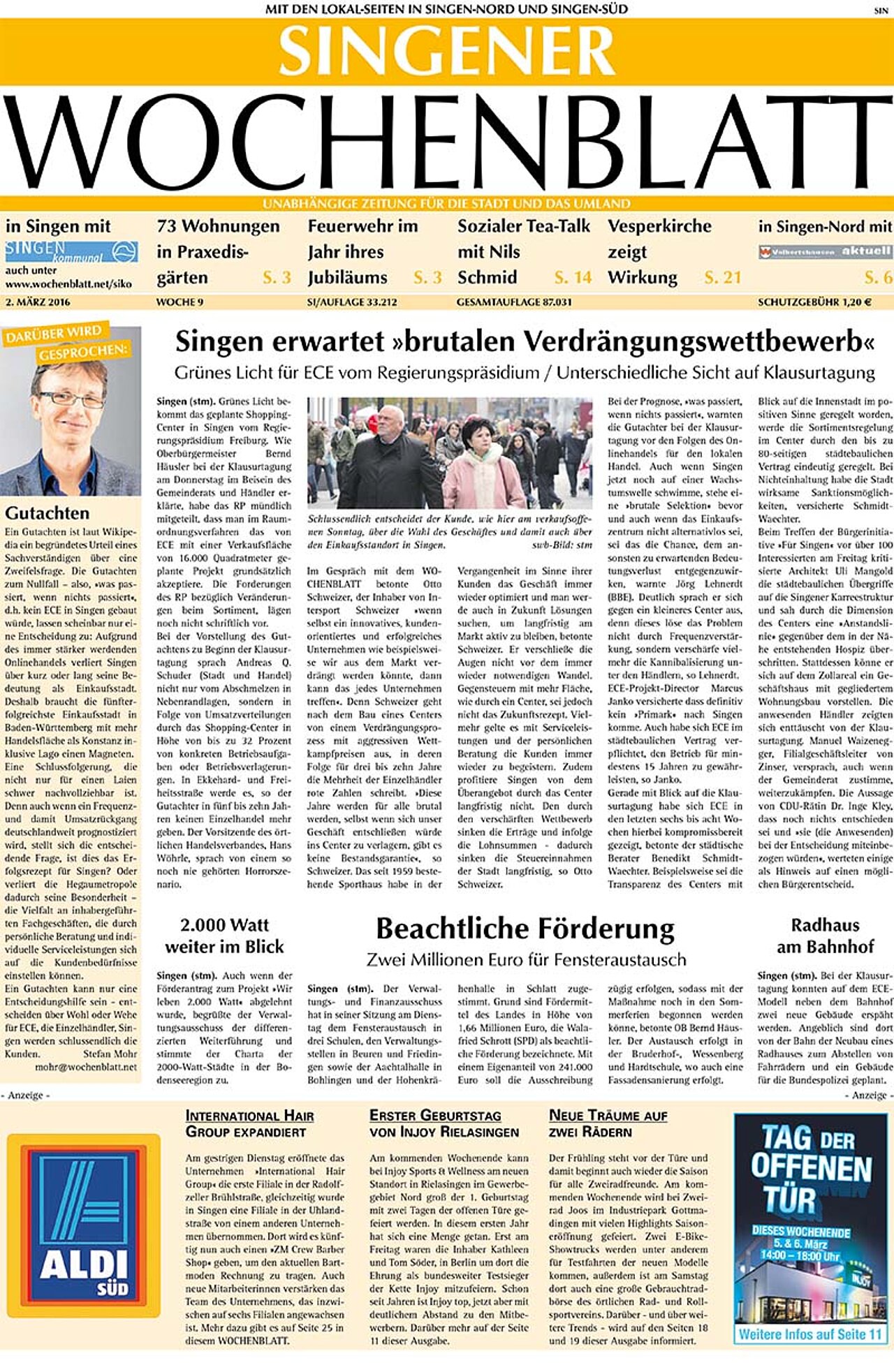 Ausgabe 09 vom 02. März 2016