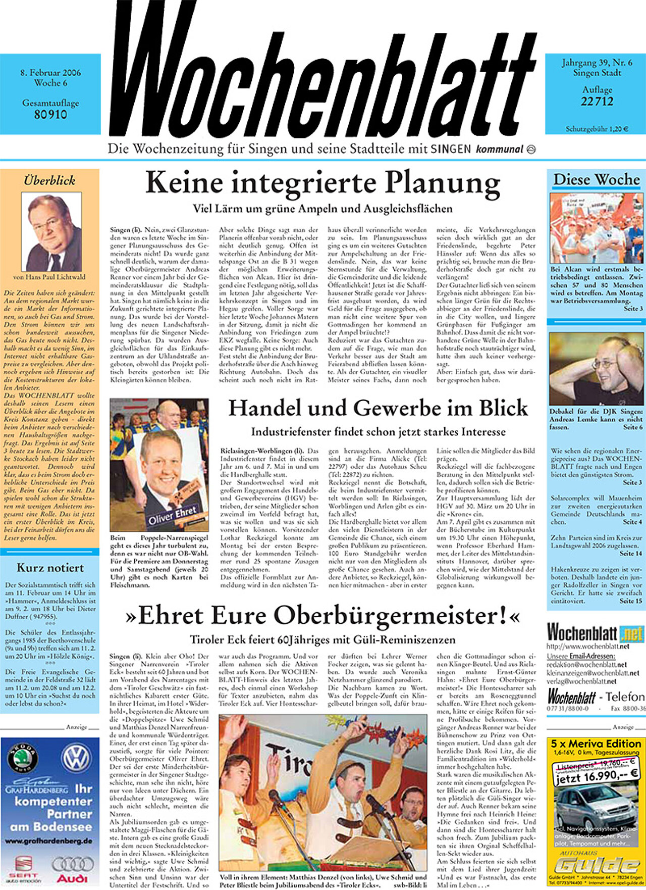 Ausgabe 06 vom 08. Februar 2006