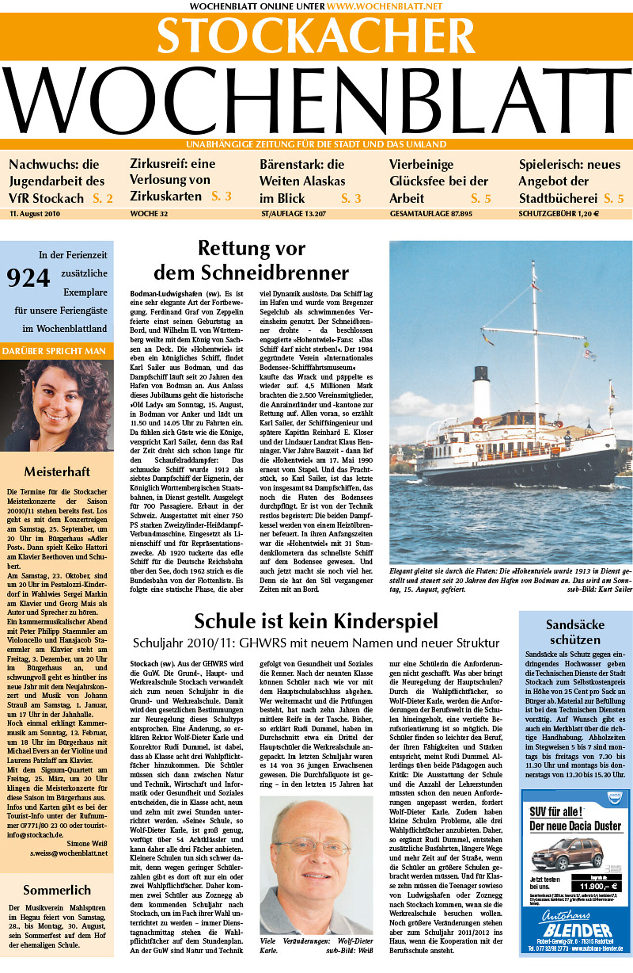 Ausgabe 32 vom 11. August 2010