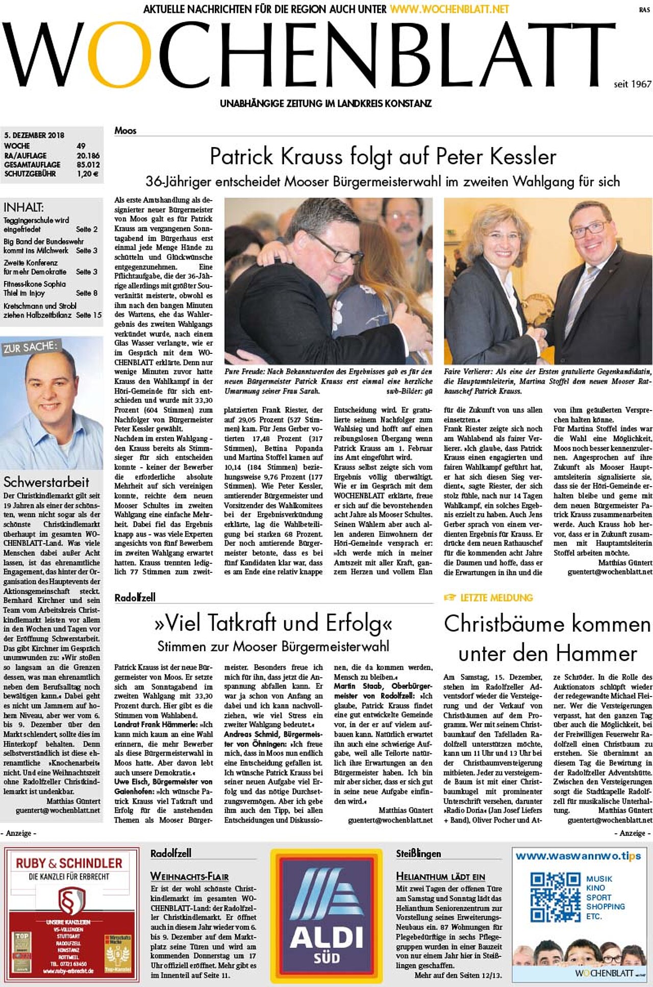 Ausgabe 49 vom 05. Dezember 2018