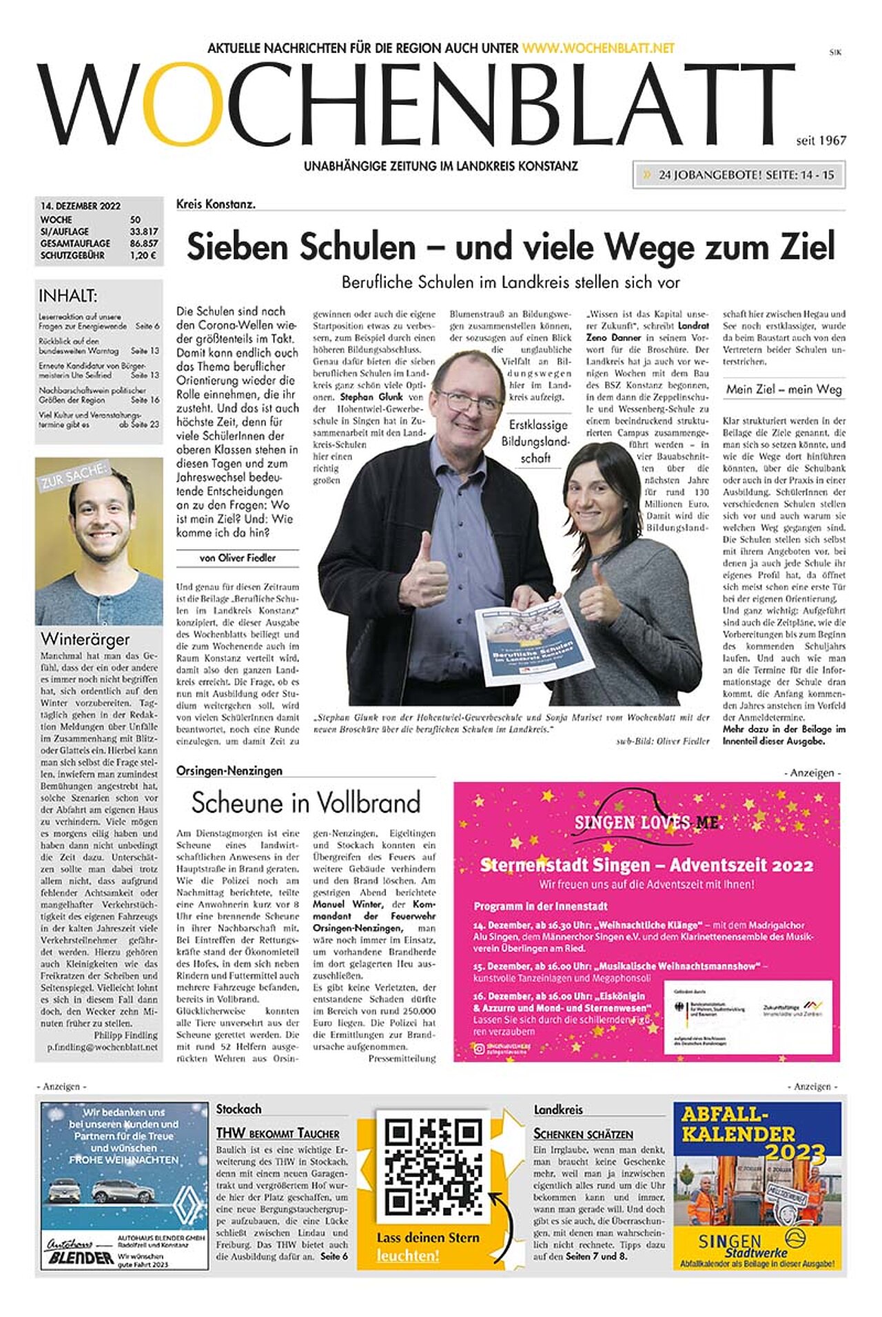 Ausgabe 50 vom 14. Dezember 2022