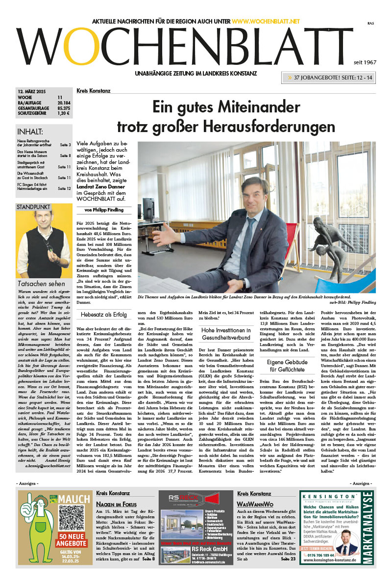 Ausgabe 11 vom 12. März 2025