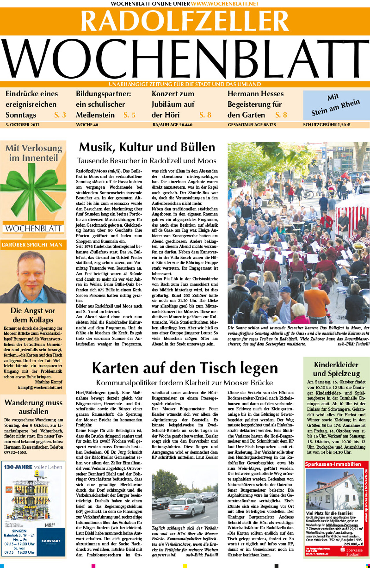Ausgabe 40 vom 05. Oktober 2011