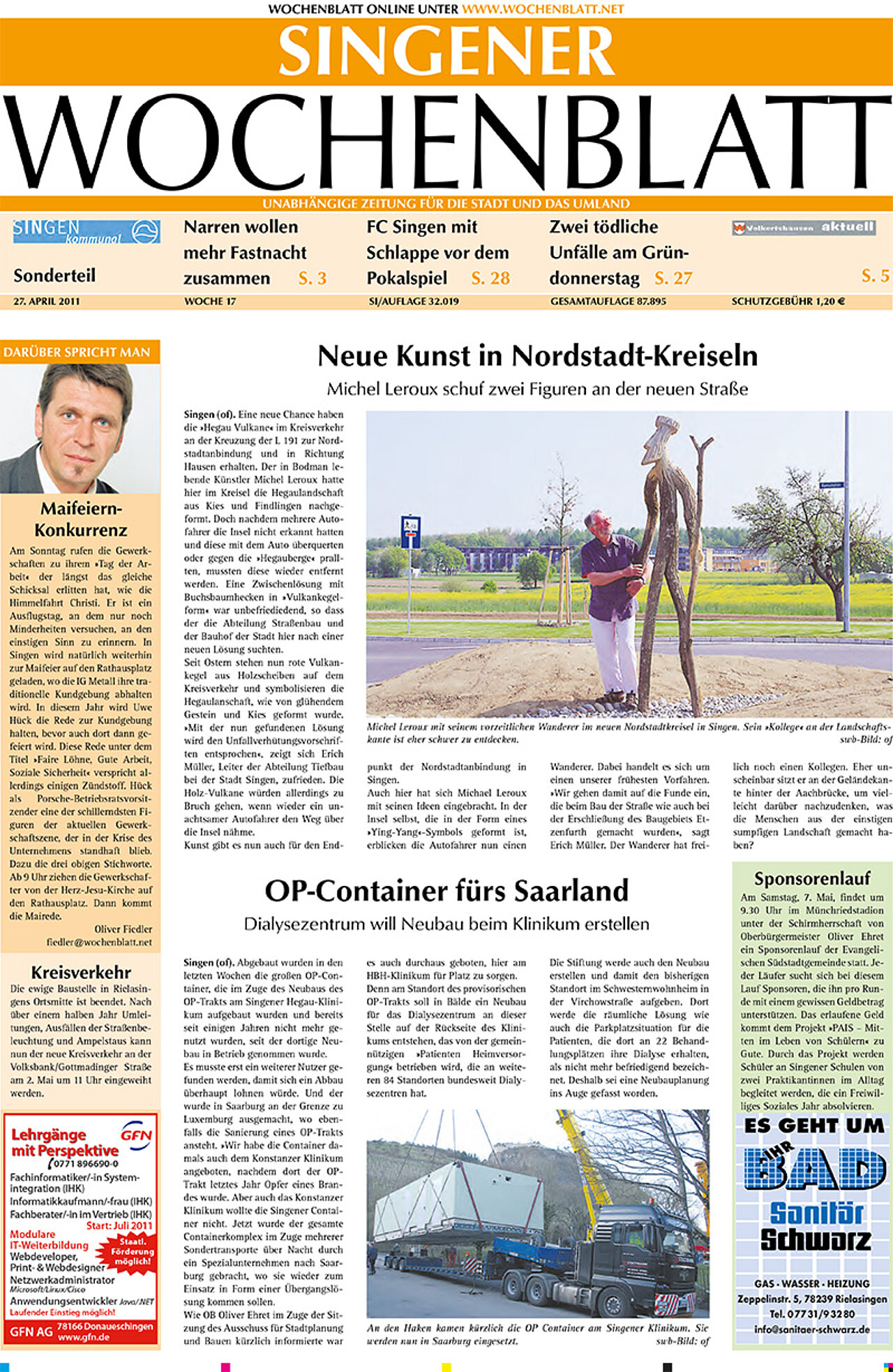 Ausgabe 17 vom 27. April 2011