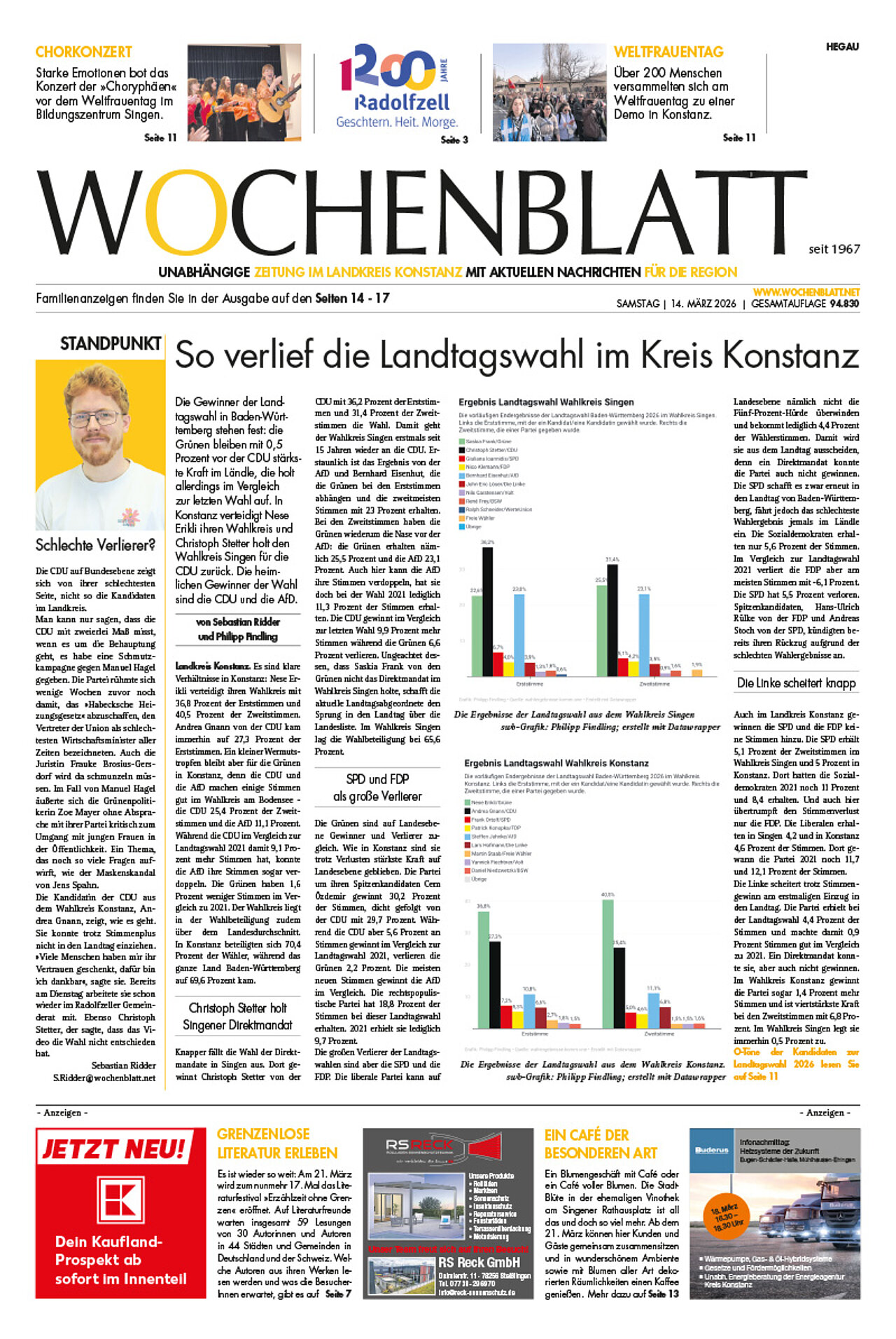 Ausgabe 11 vom 14. März 2026