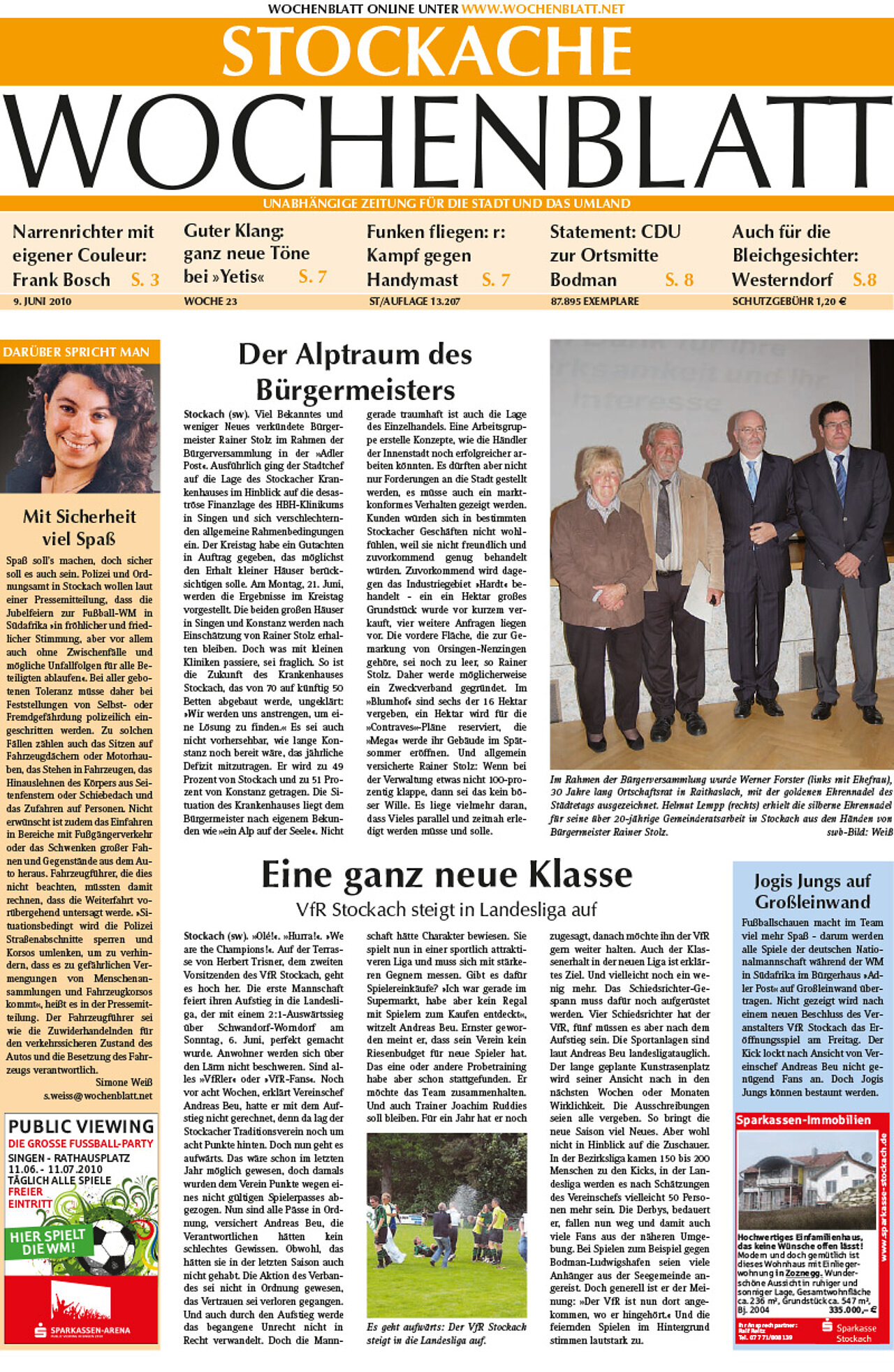 Ausgabe 23 vom 09. Juni 2010