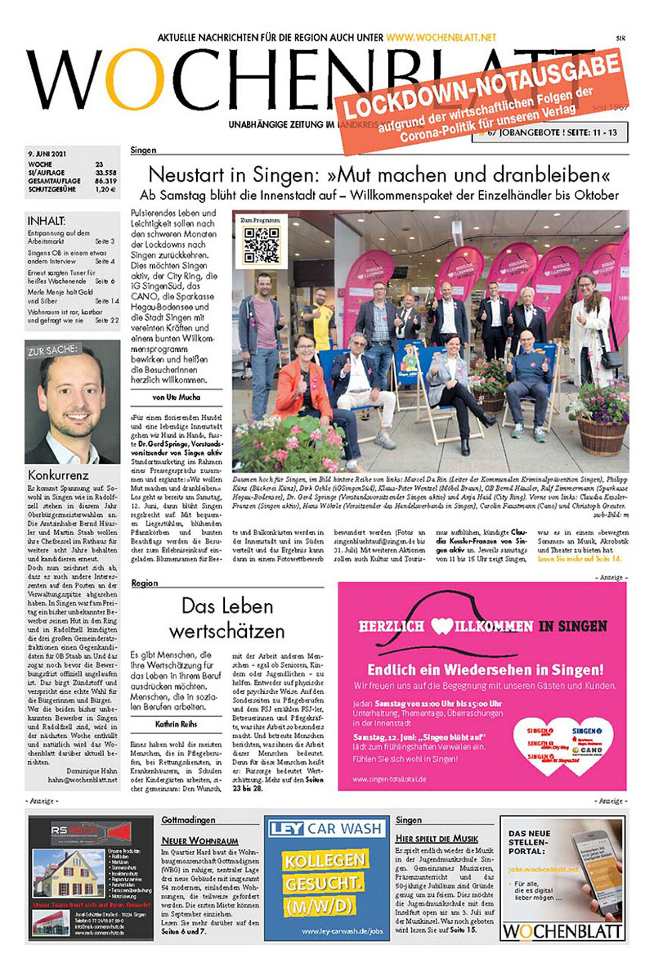Ausgabe 23 vom 09. Juni 2021