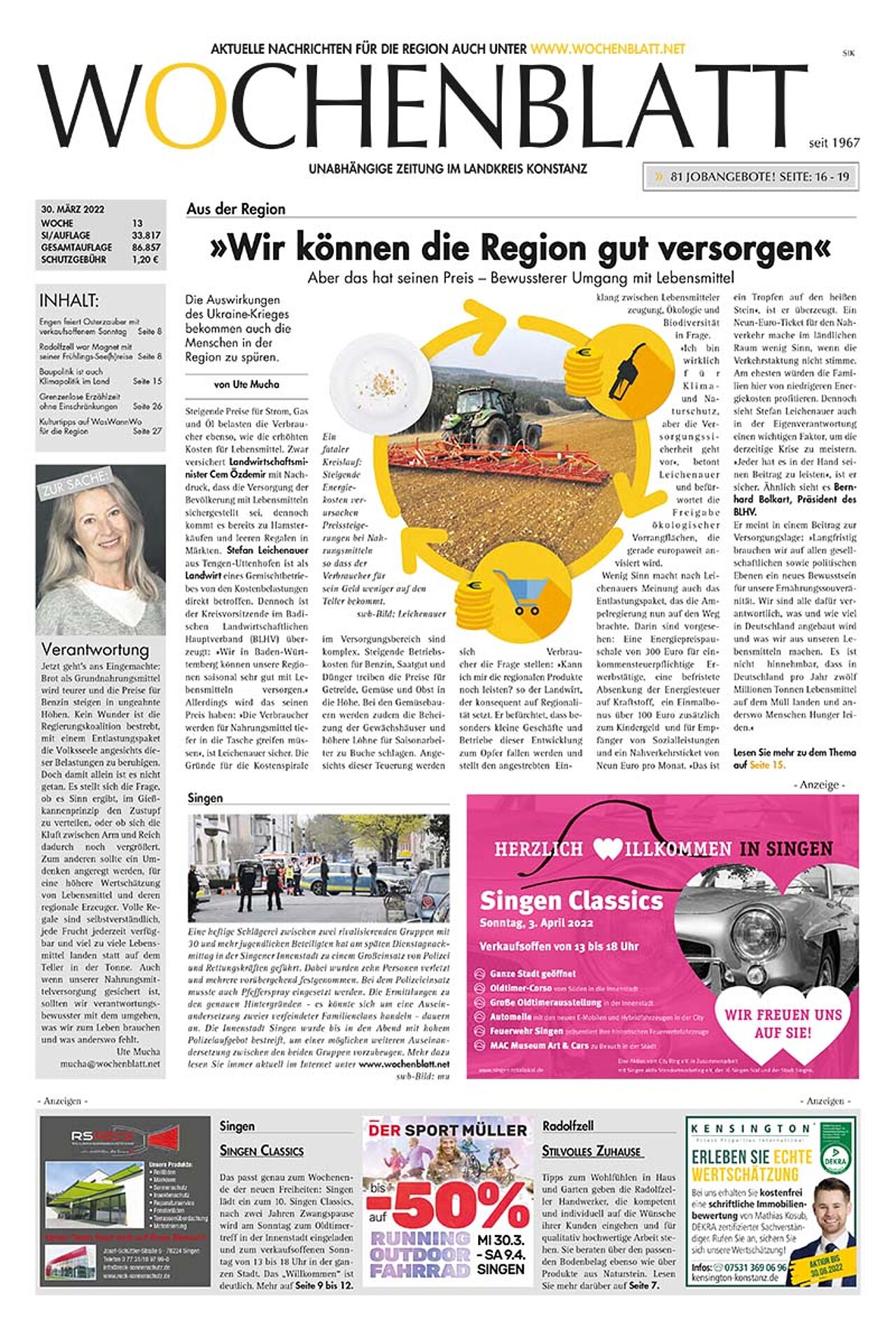 Ausgabe 13 vom 30. März 2022