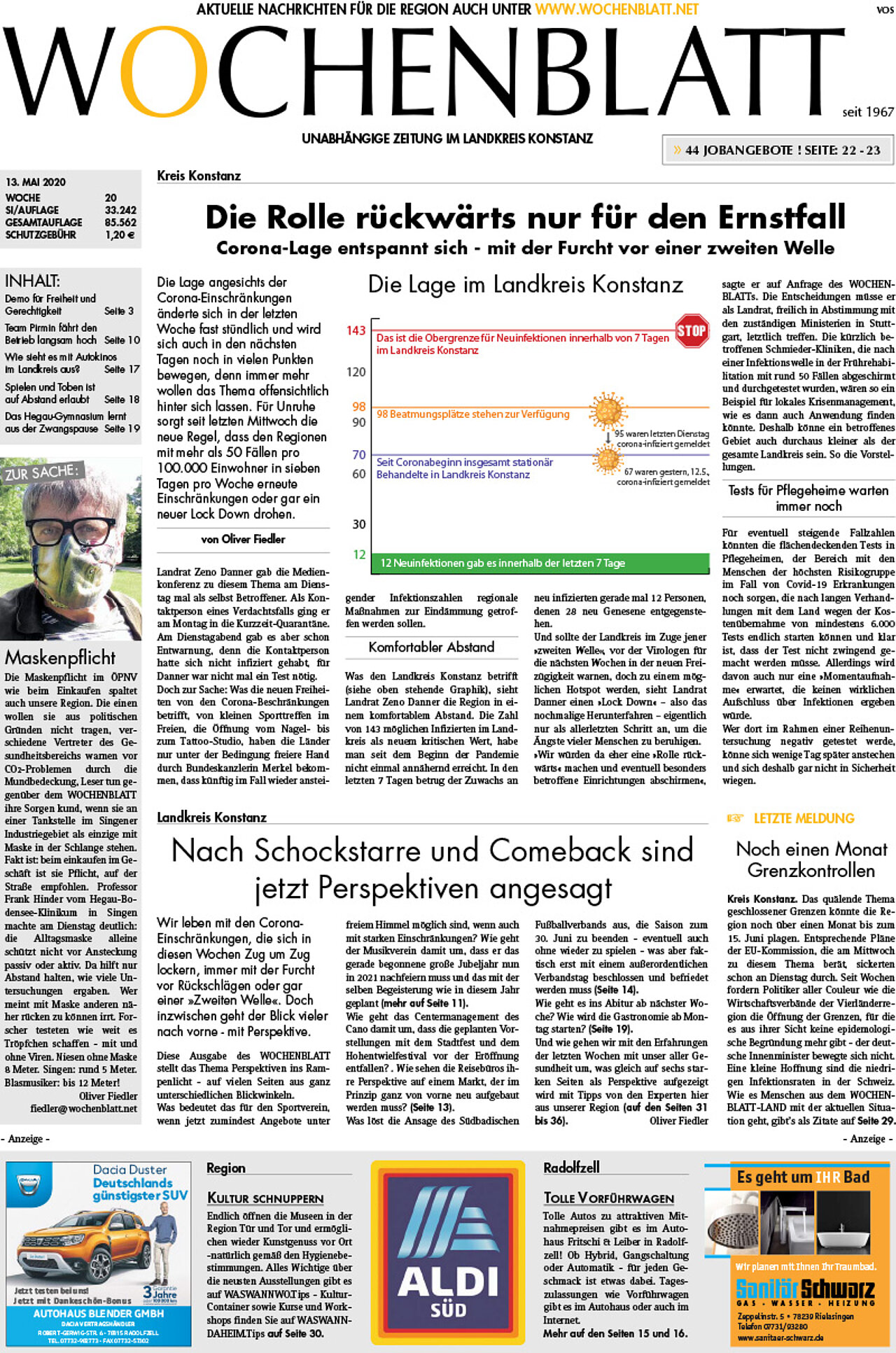 Ausgabe 20 vom 13. Mai 2020