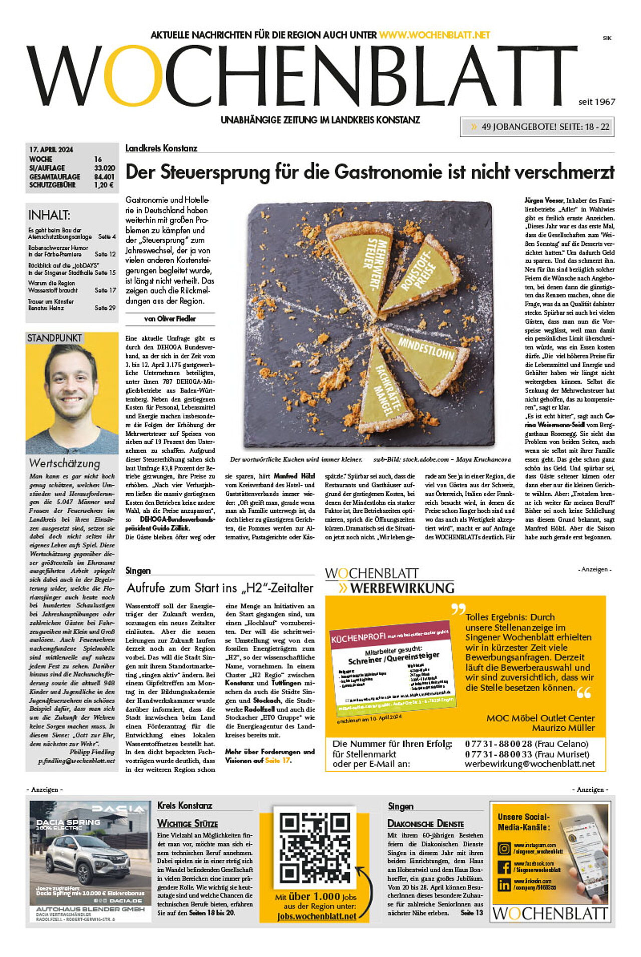 Ausgabe 16 vom 17. April 2024