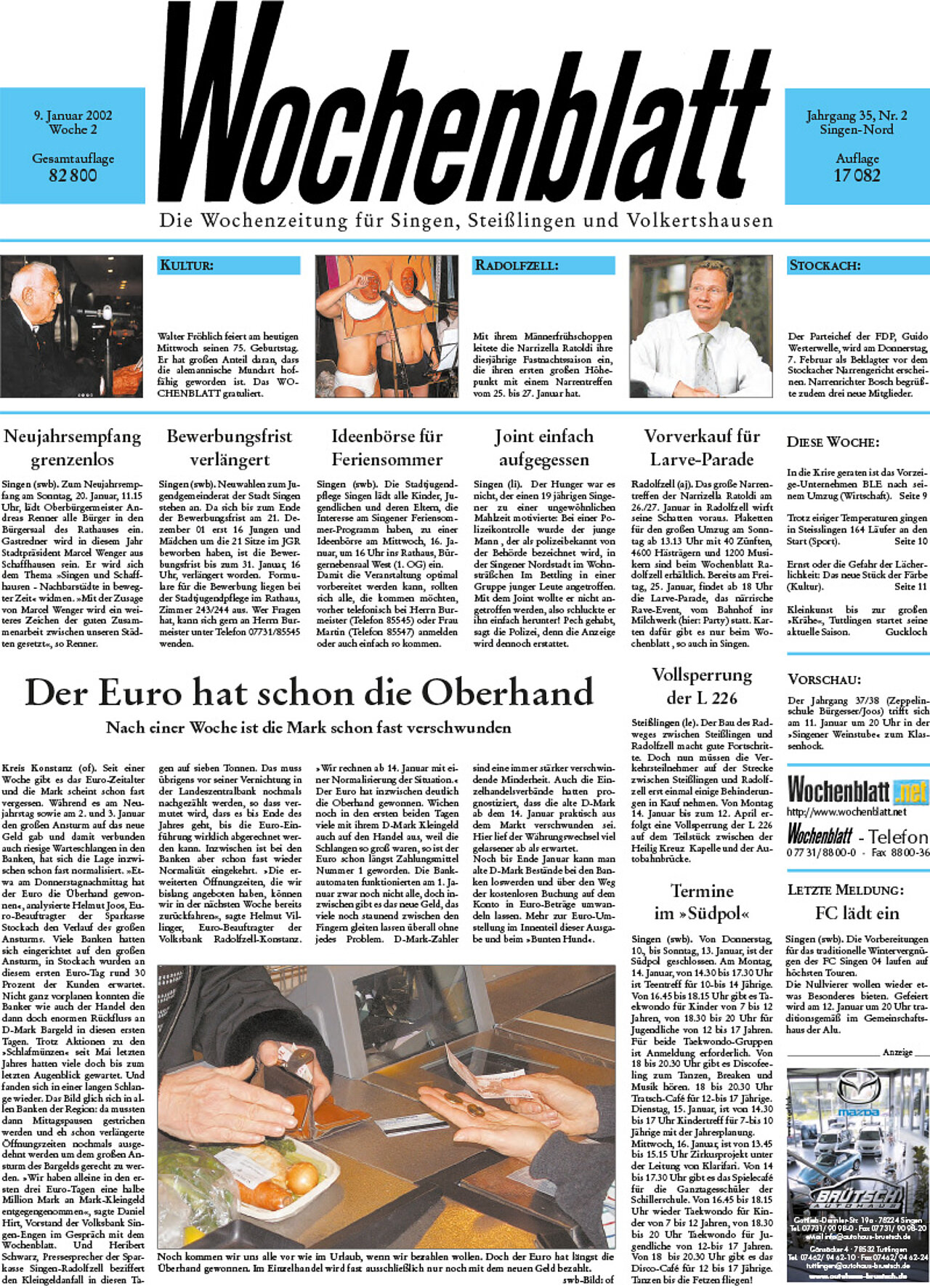 Ausgabe 02 vom 09. Januar 2002