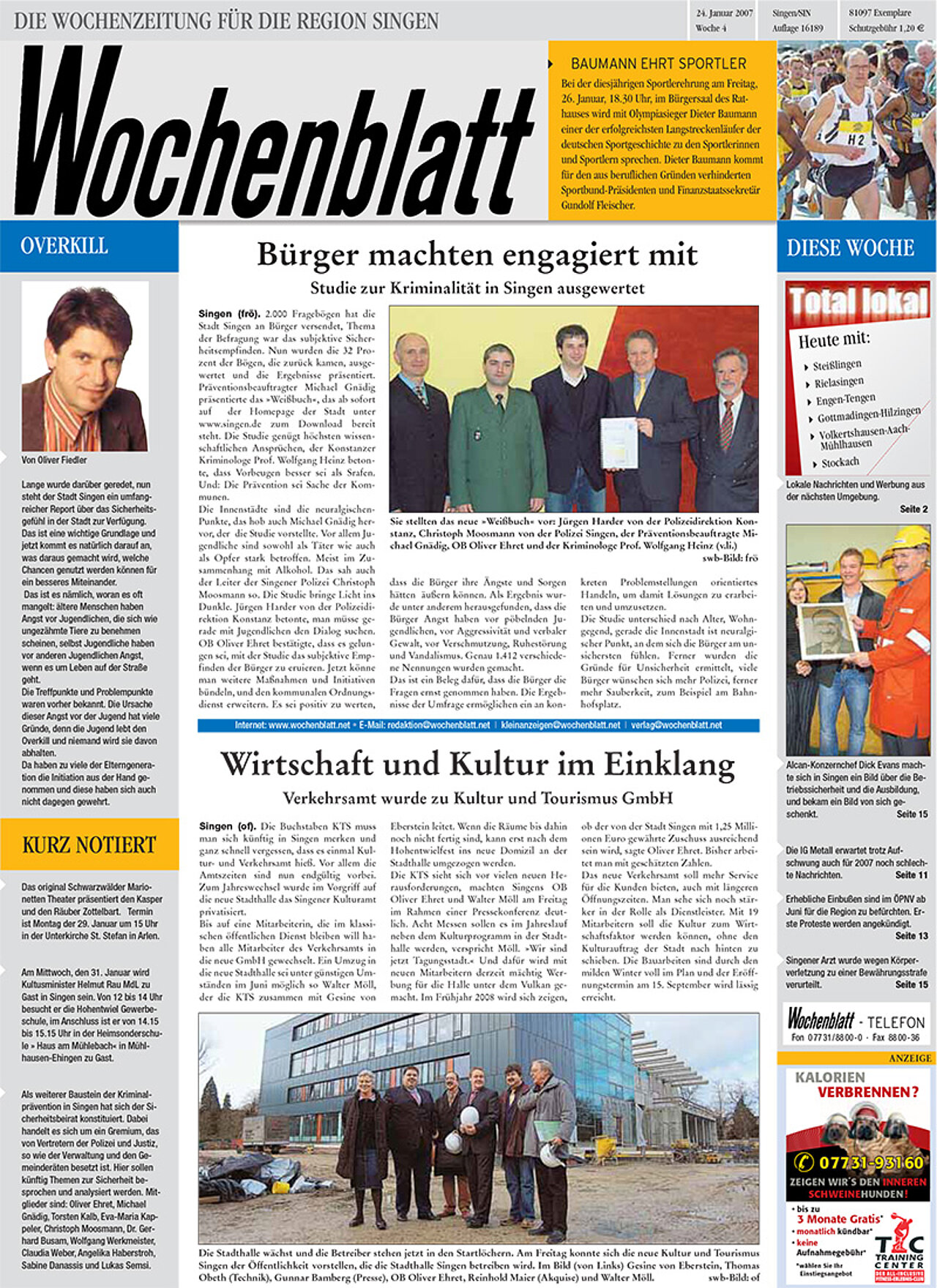 Ausgabe 04 vom 24. Januar 2007