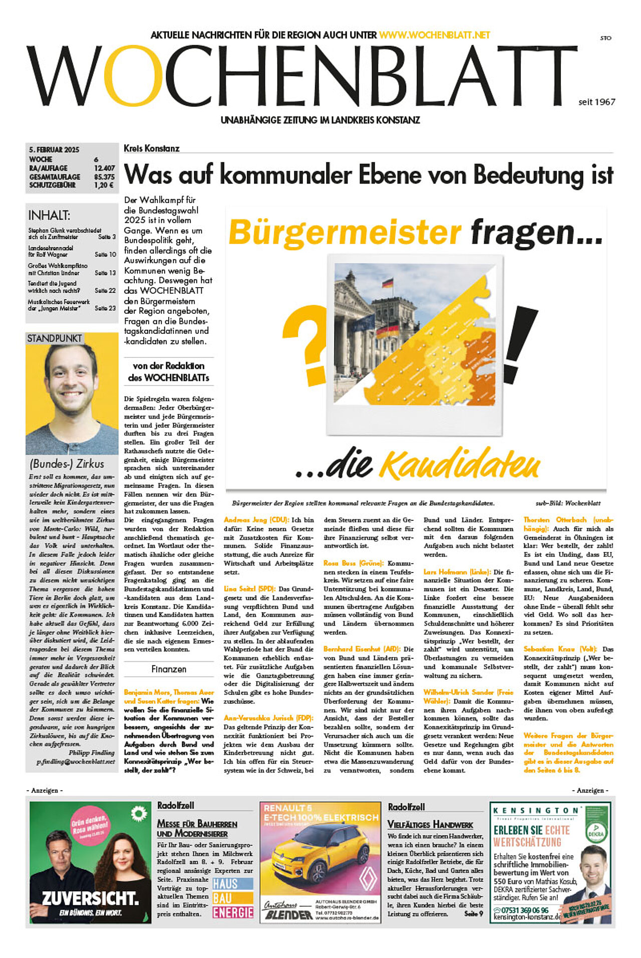 Ausgabe 6 vom 5. Februar 2025