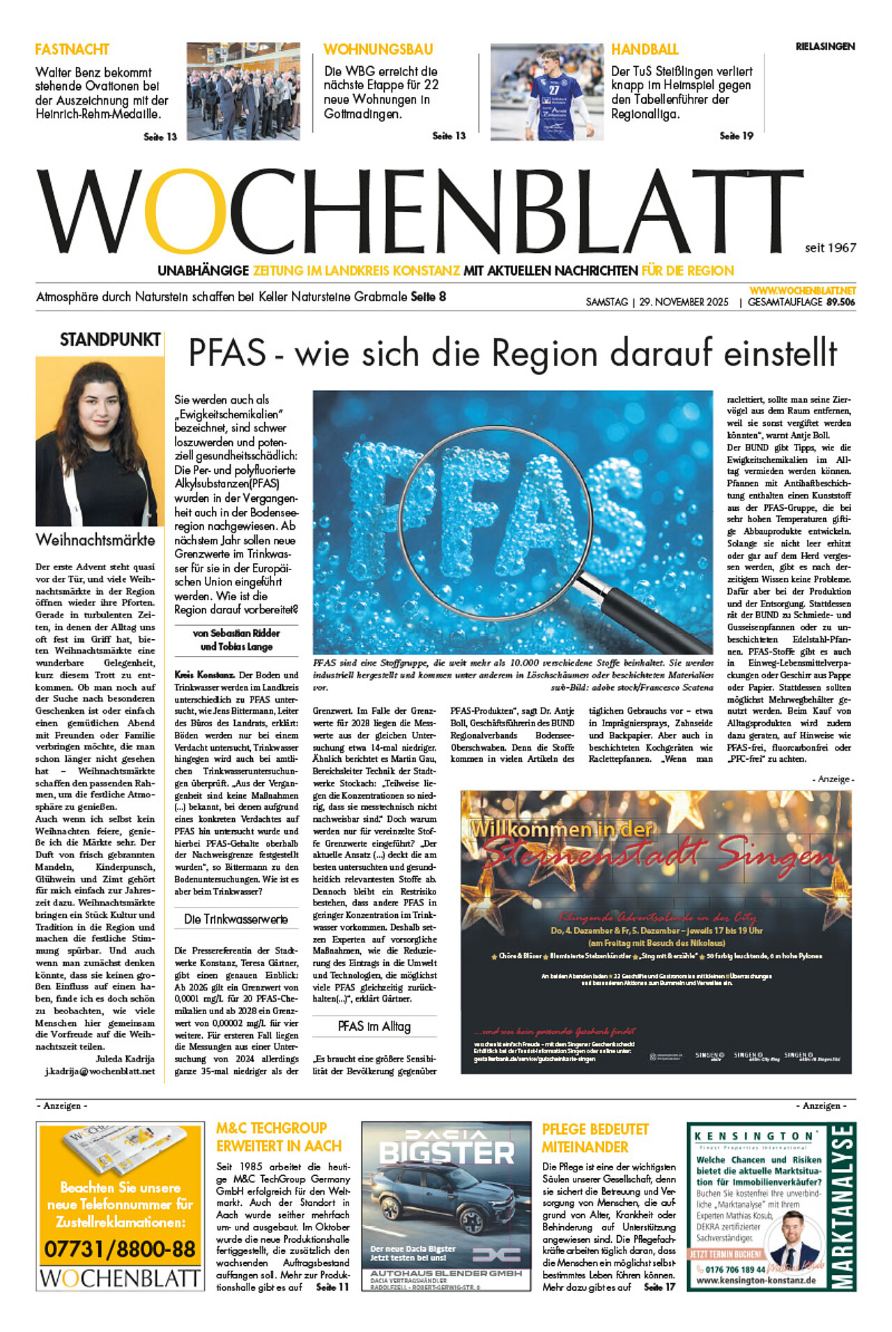 Ausgabe 48 vom 29. November 2025