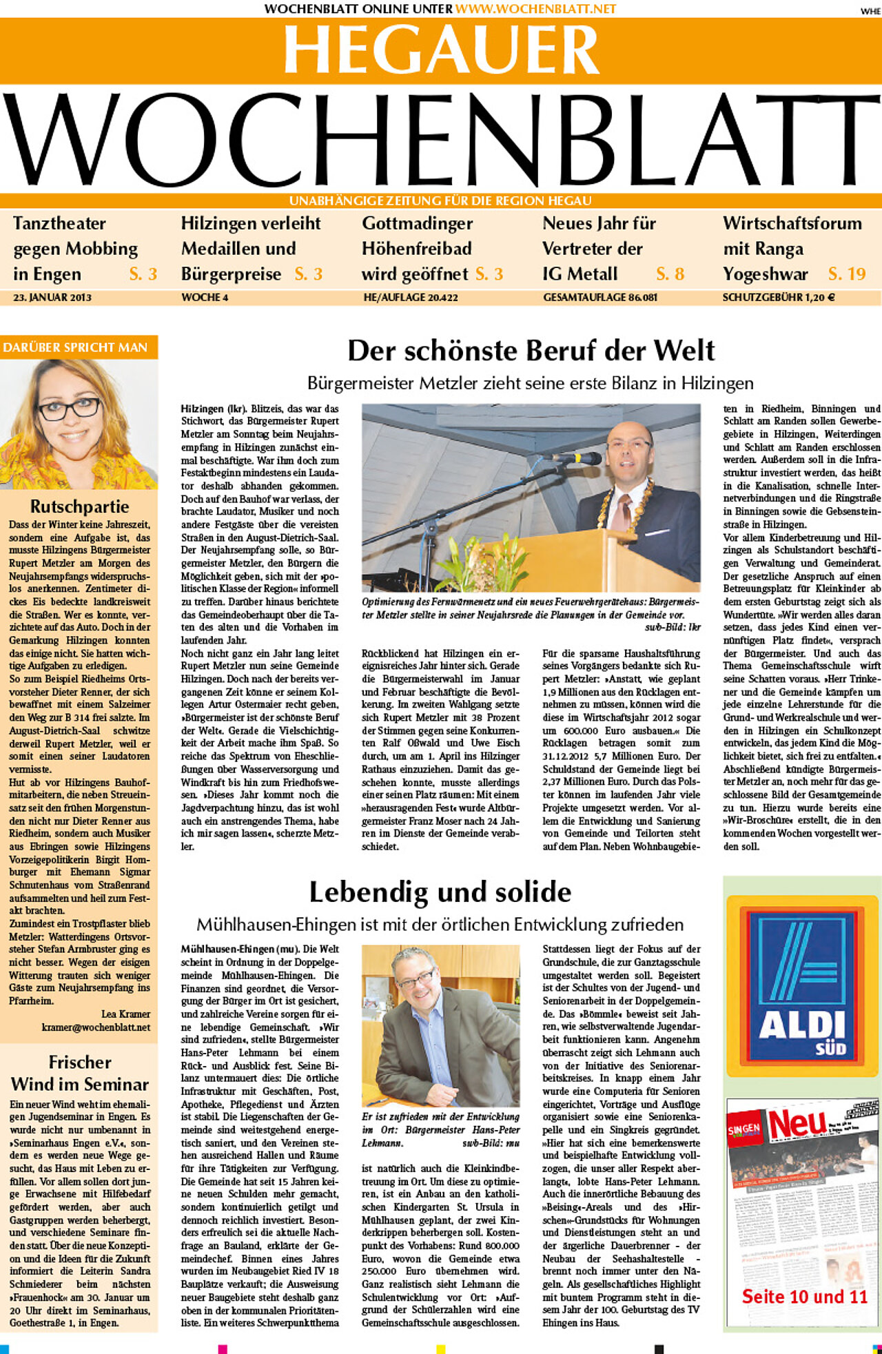Ausgabe 04 vom 23. Januar 2013