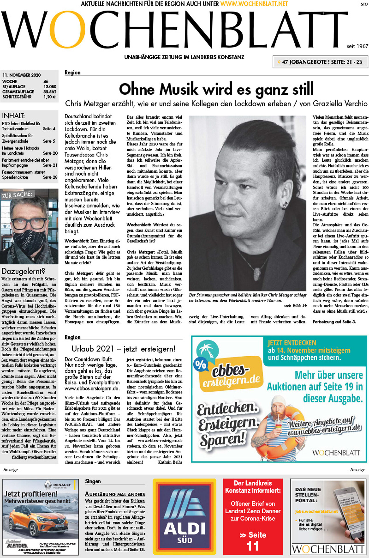 Ausgabe 46 vom 11. November 2020
