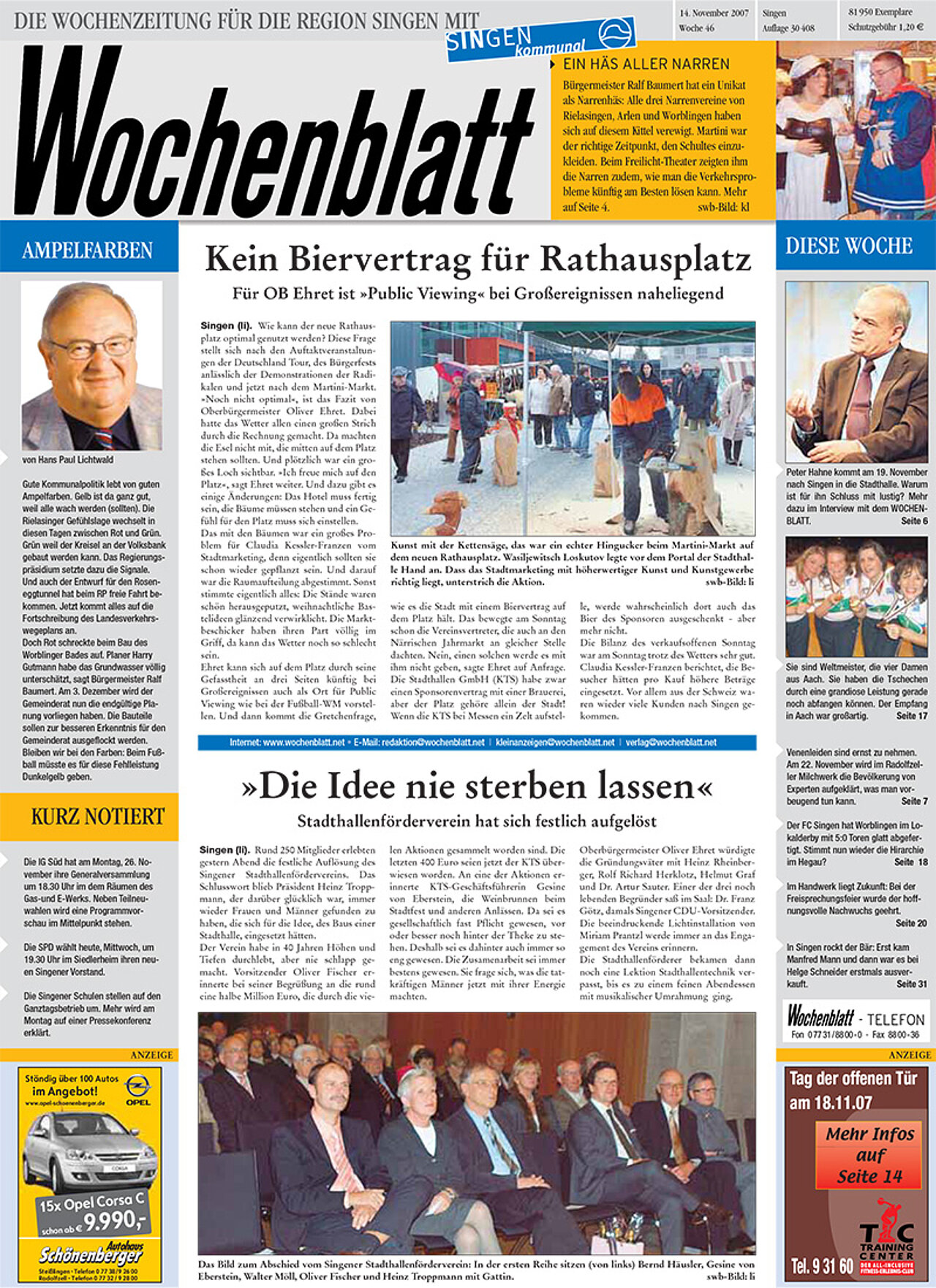 Ausgabe 46 vom 14. November 2007
