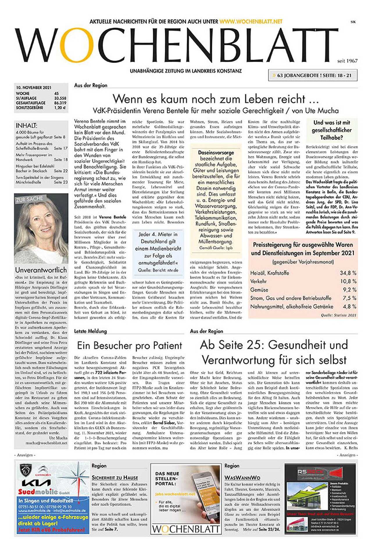 Ausgabe 45 vom 10. November 2021