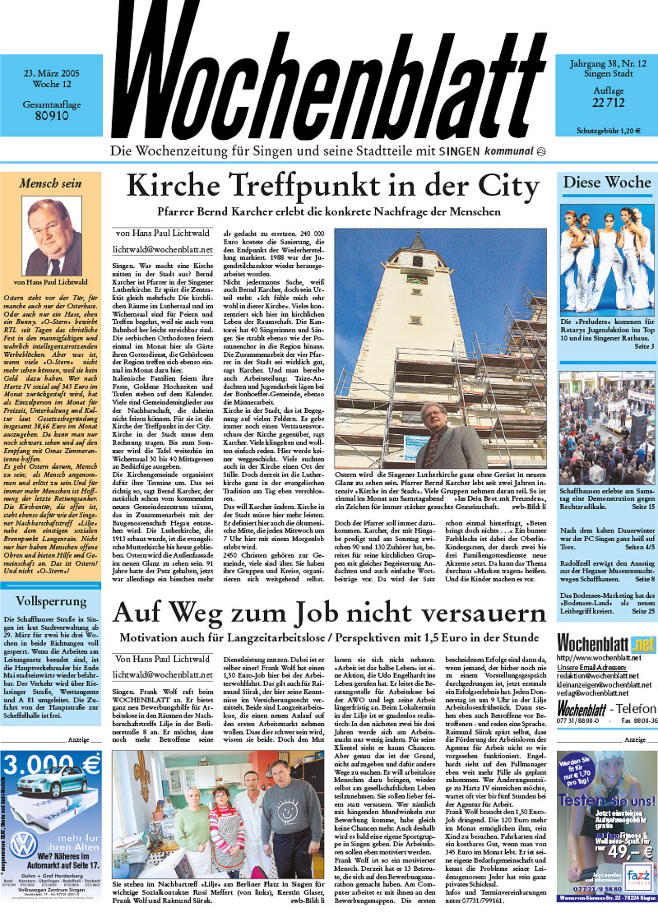 Ausgabe 12 vom 23. März 2005