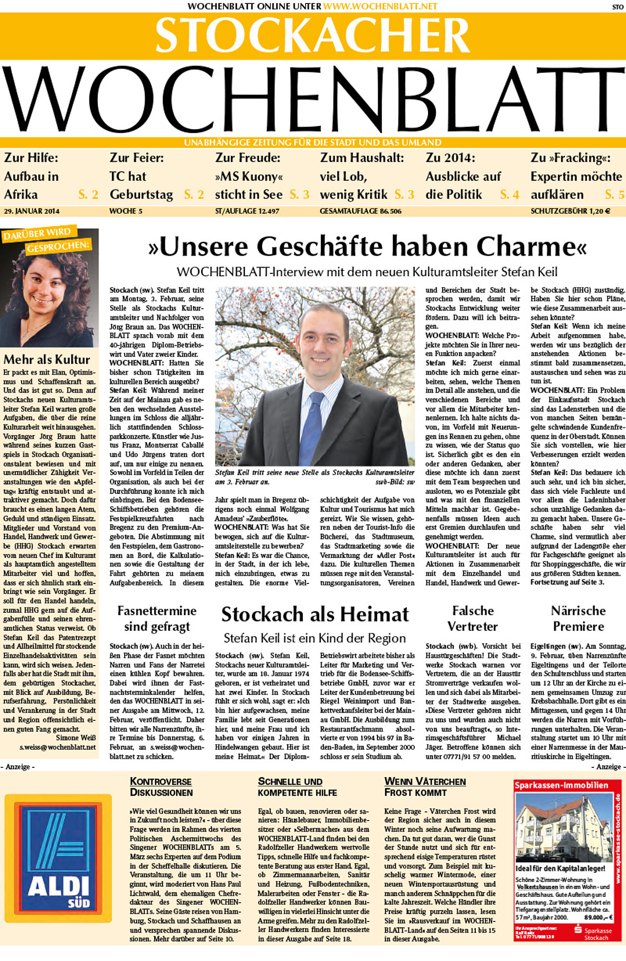 Ausgabe 05 vom 29. Januar 2014
