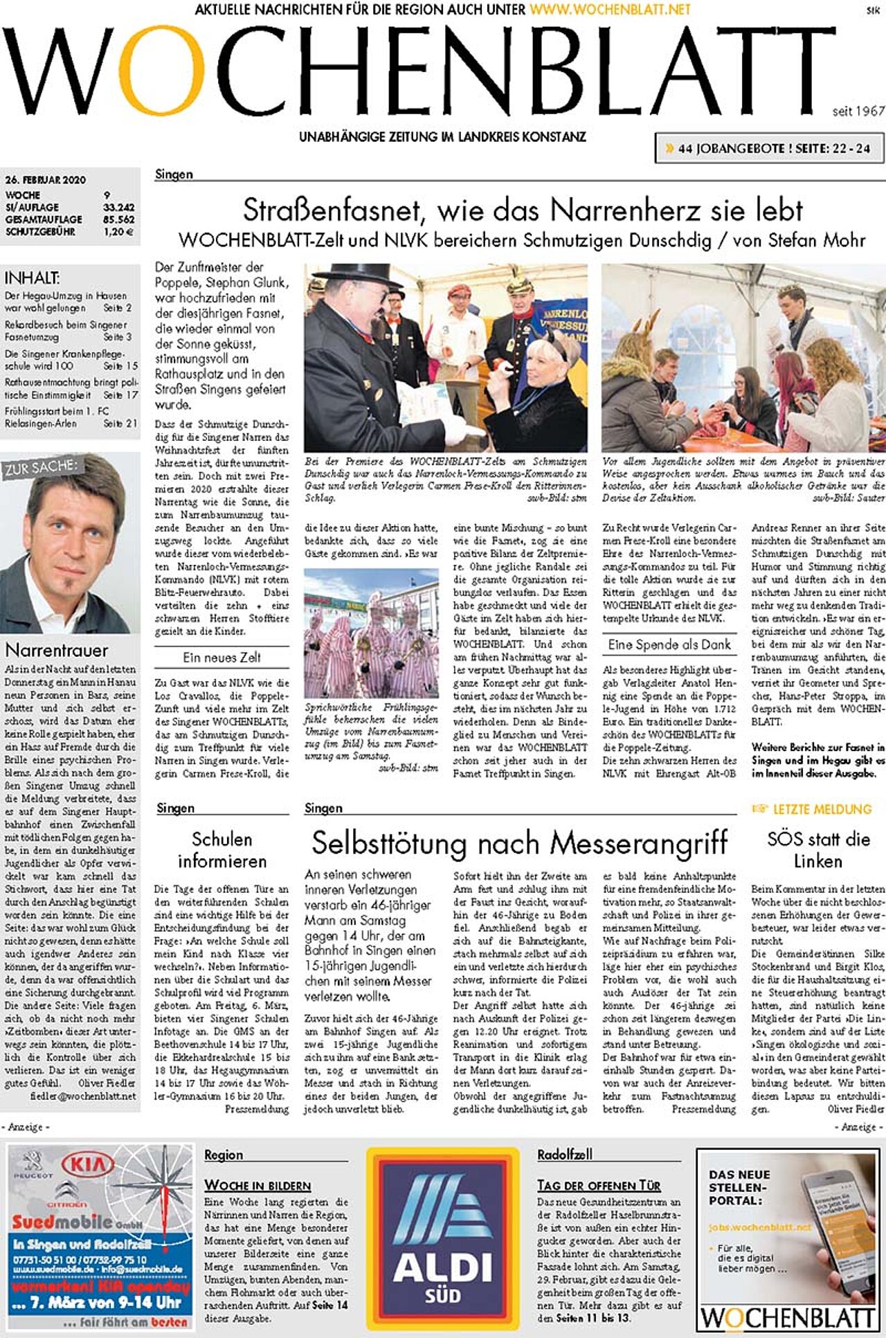 Ausgabe 09 vom 26. Februar 2020