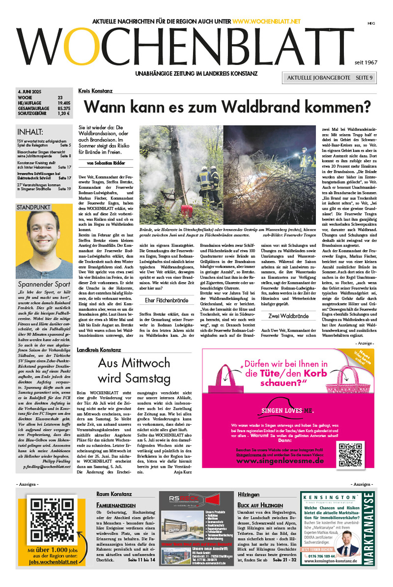 Ausgabe 23 vom 4. Juni 2025