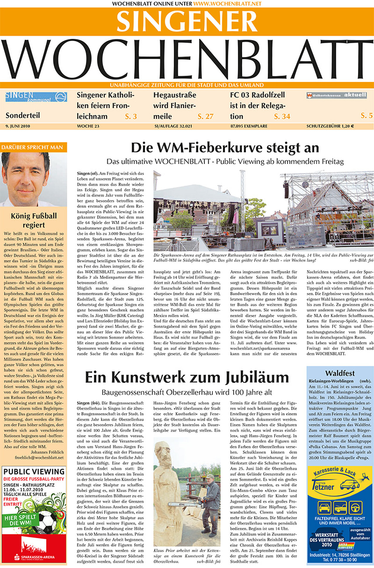 Ausgabe 23 vom 09. Juni 2010