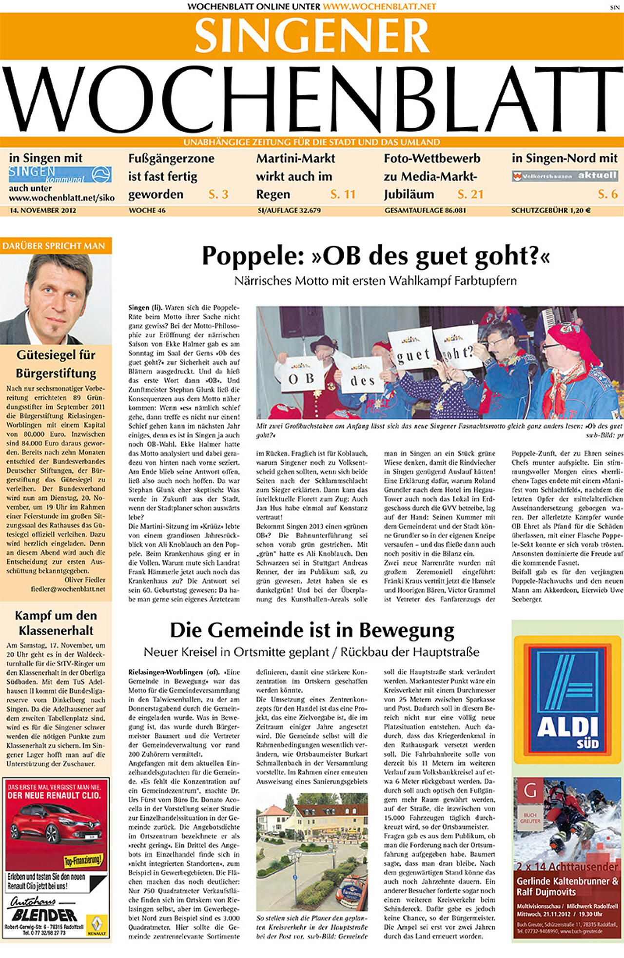 Ausgabe 46 vom 14. November 2012