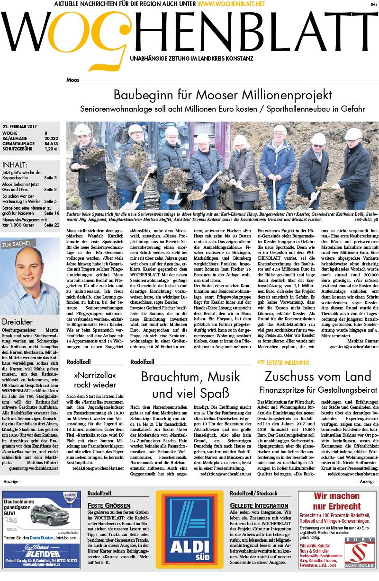 Ausgabe 08 vom 22. Februar 2017