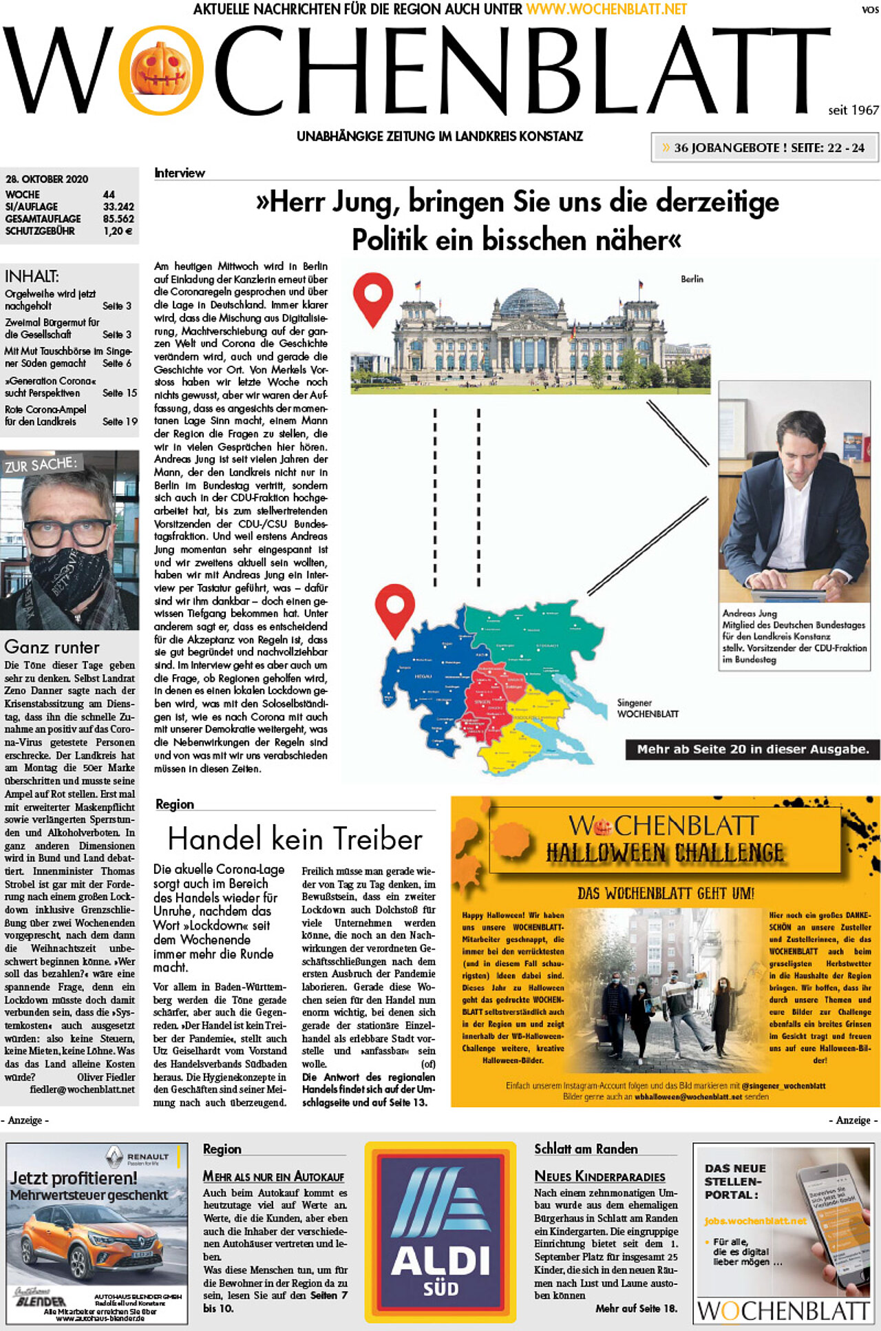 Ausgabe 44 vom 28. Oktober 2020