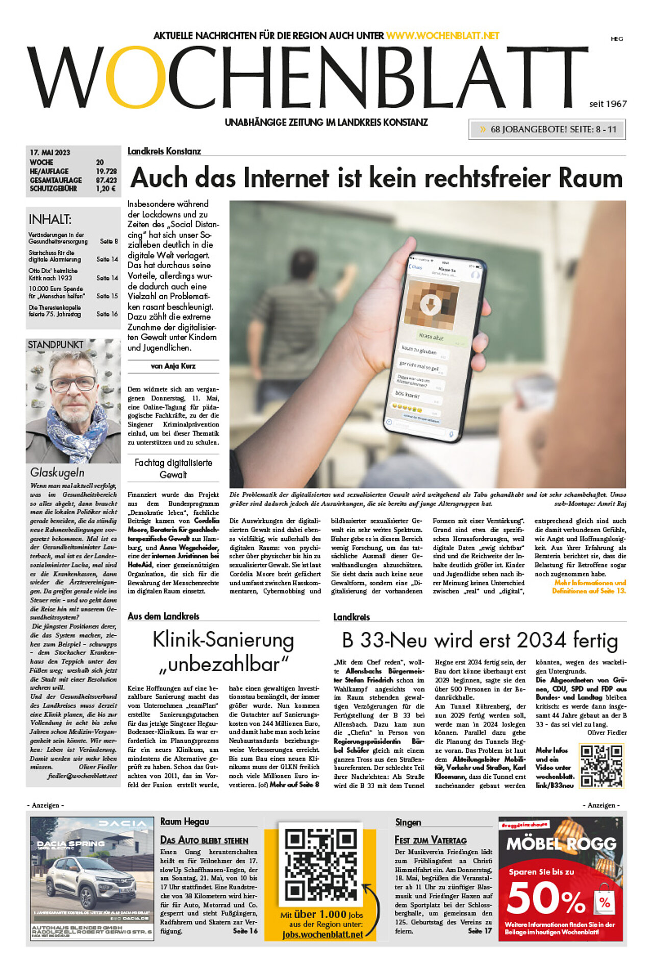 Ausgabe 20 vom 17. Mai 2023