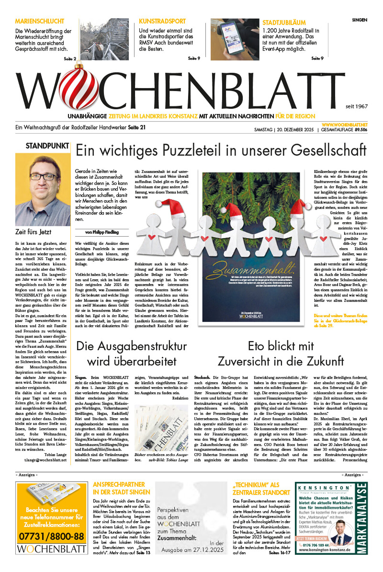 Ausgabe 51 vom 20. Dezember 2025