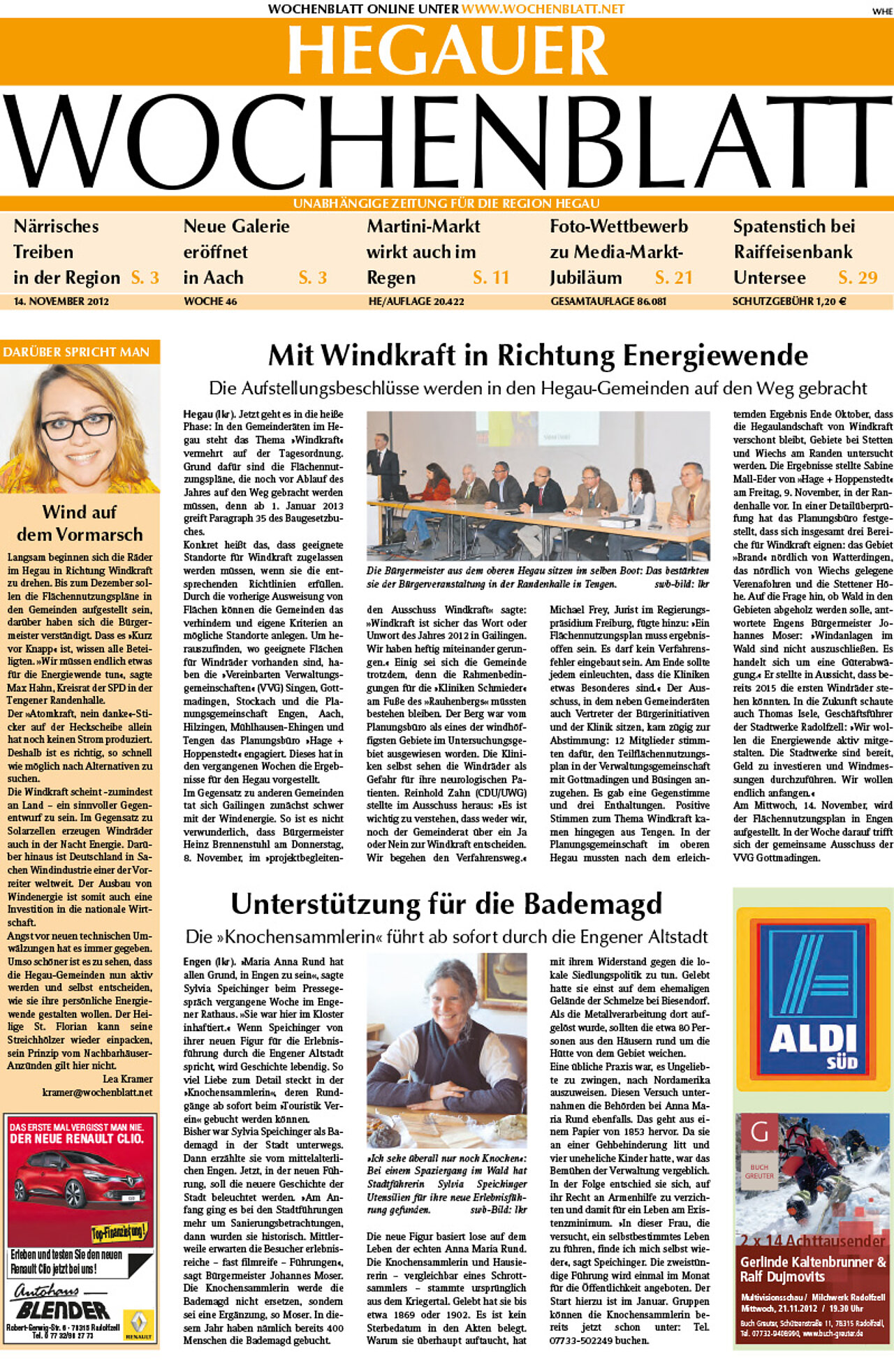 Ausgabe 46 vom 14. November 2012