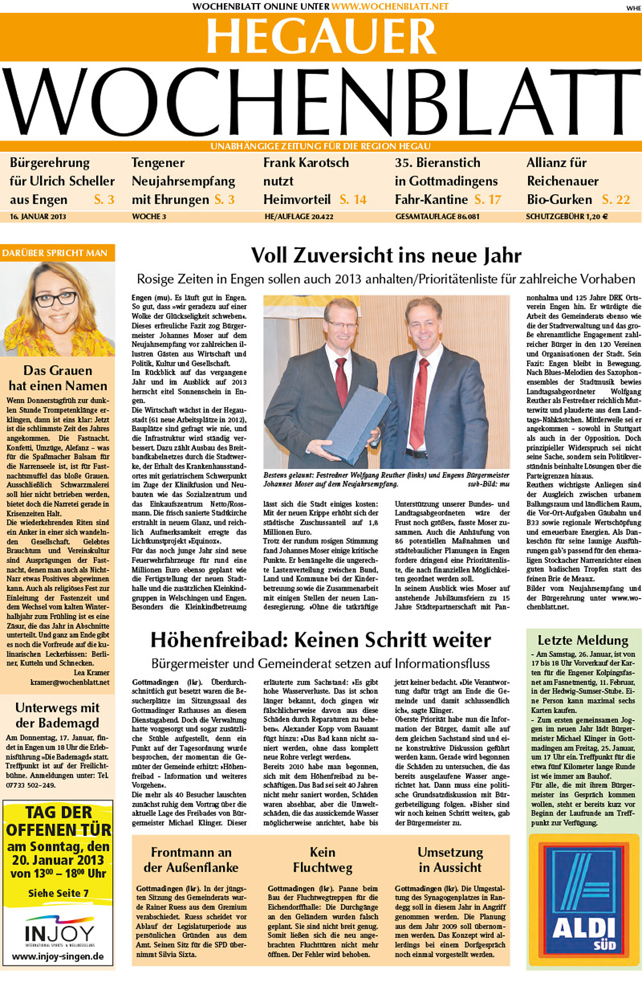 Ausgabe 03 vom 16. Januar 2013