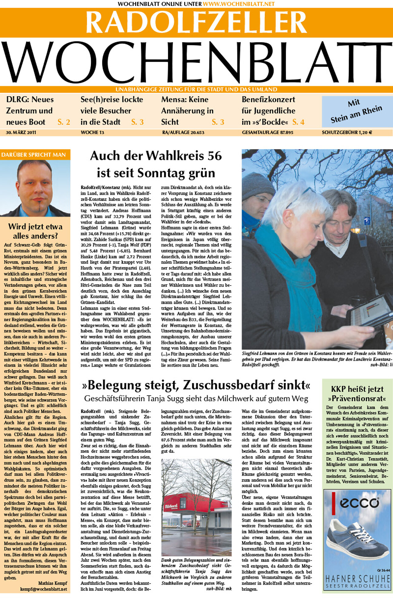 Ausgabe 13 vom 30. März 2011